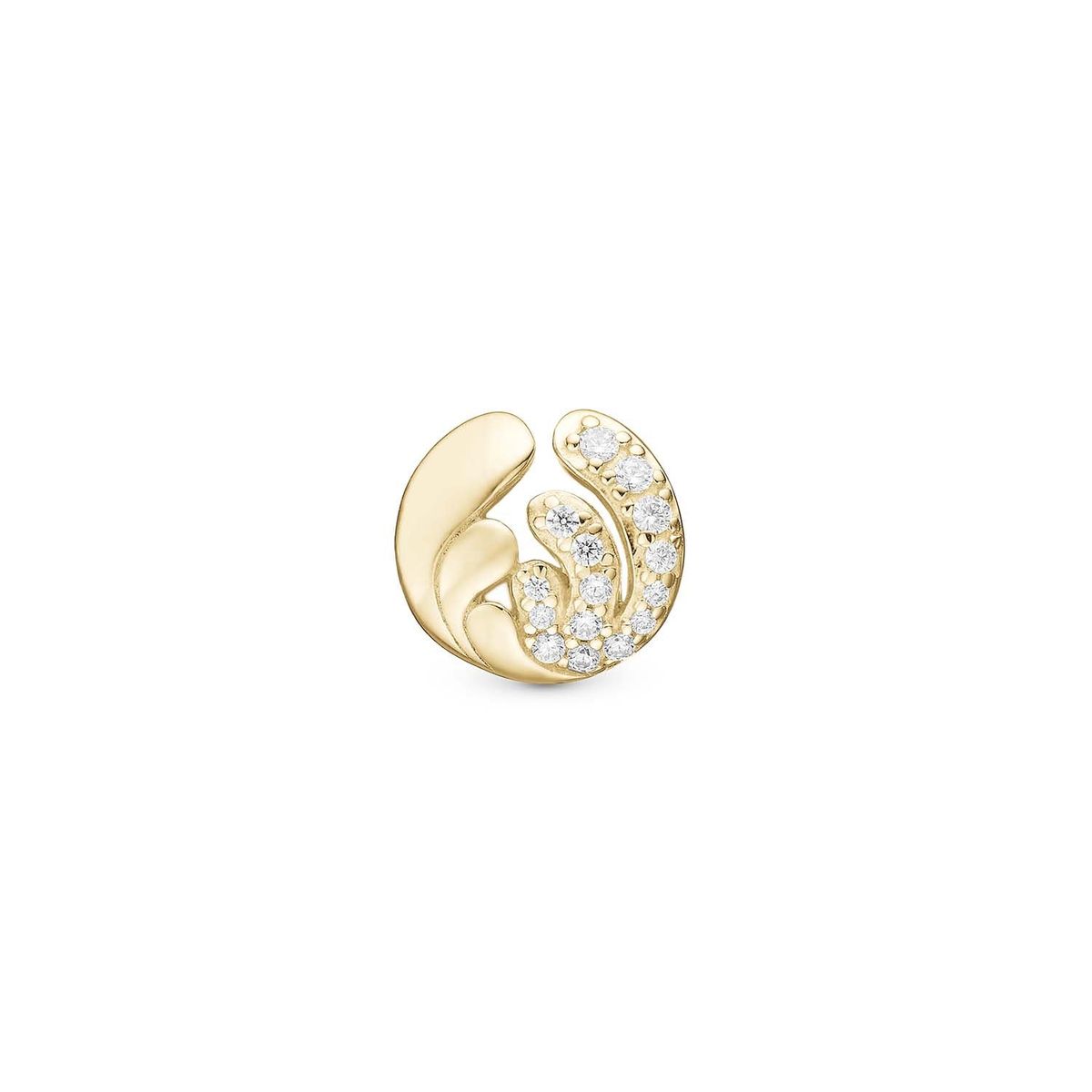 Christina Design London Jewelry & Watches - Ocean Splash charm, 4 mm Forgyldt sterlingsølv