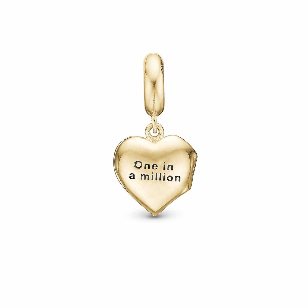 Christina Design London Jewelry & Watches - One in a Million charm forgyldt sølv sterlingsølv