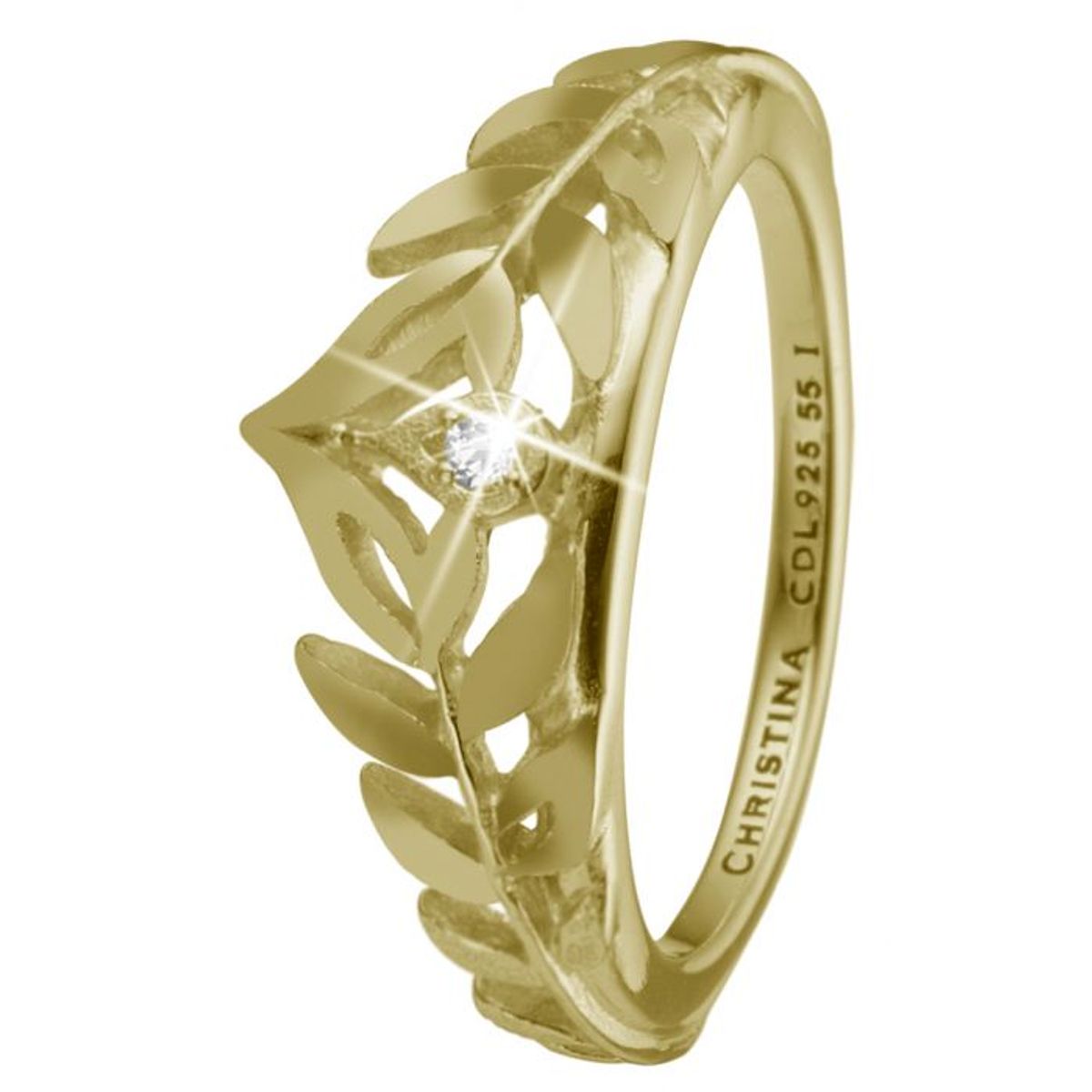 Christina Design London Jewelry & Watches - Princess Leaves ring