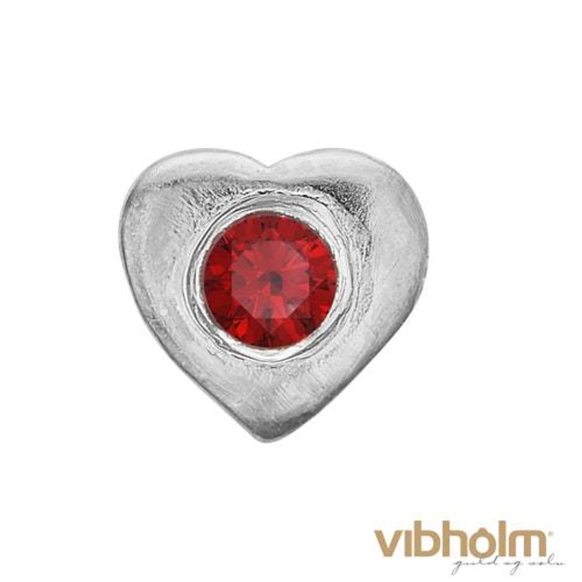 Christina Design London Jewelry & Watches - Ruby Heart element sølv