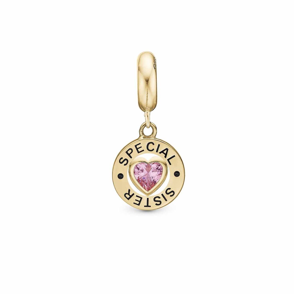 Christina Design London Jewelry & Watches - Special Sister charm forgyldt sølv sterlingsølv