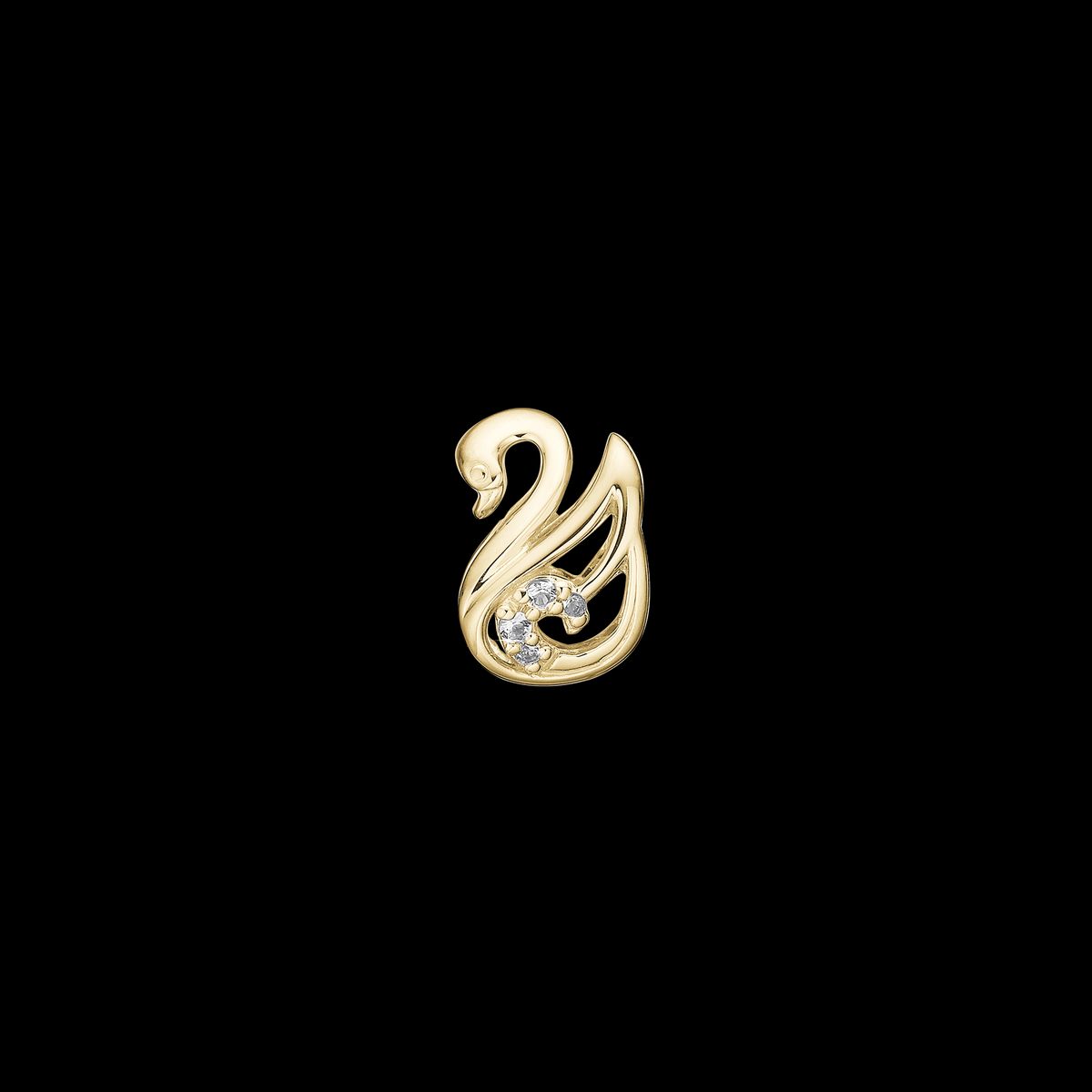 Christina Design London Jewelry & Watches - The Swan charm 623-G256