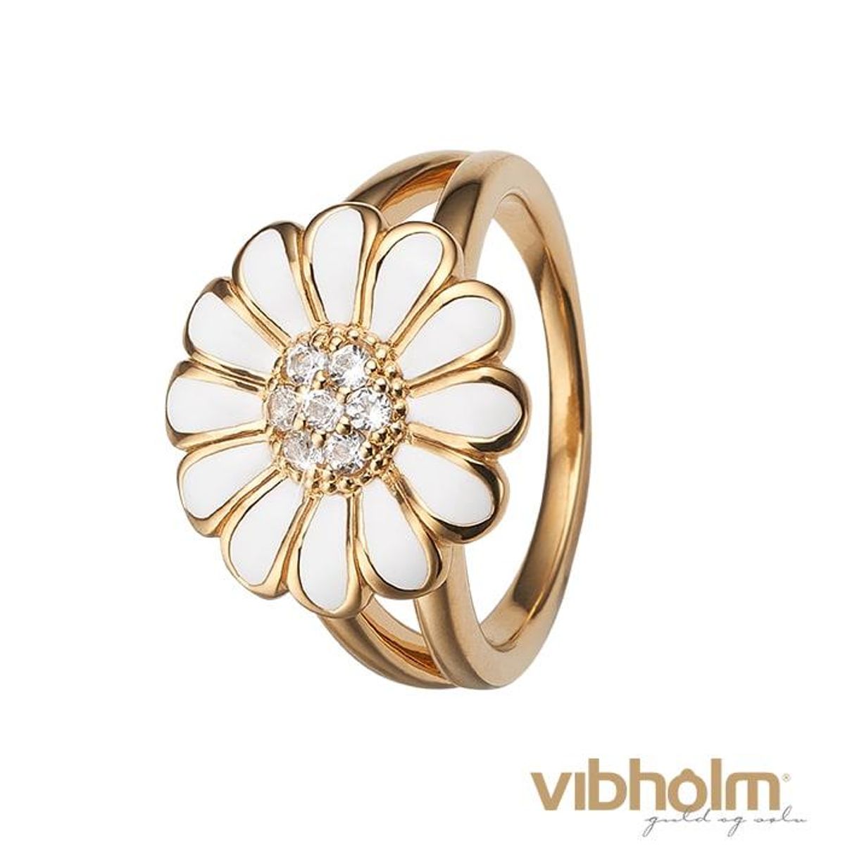 Christina Design London Jewelry & Watches - Topaz Big White Marguerite Ring