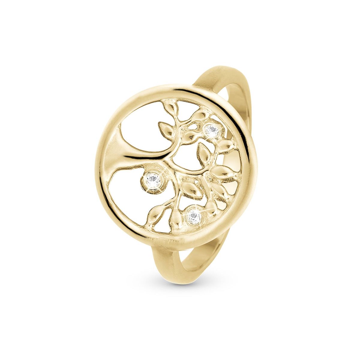 Christina Design London Jewelry & Watches - Tree Of Life Ring forgyldt sølv