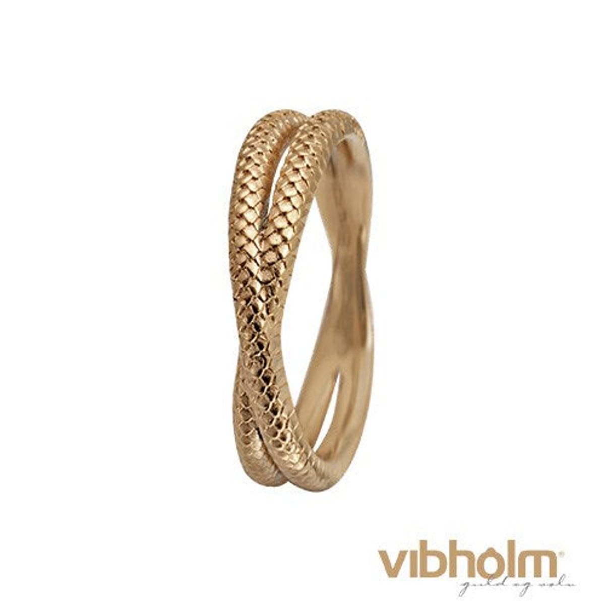 Christina Design London Jewelry & Watches - Twin Snake ring forgyldt sølv