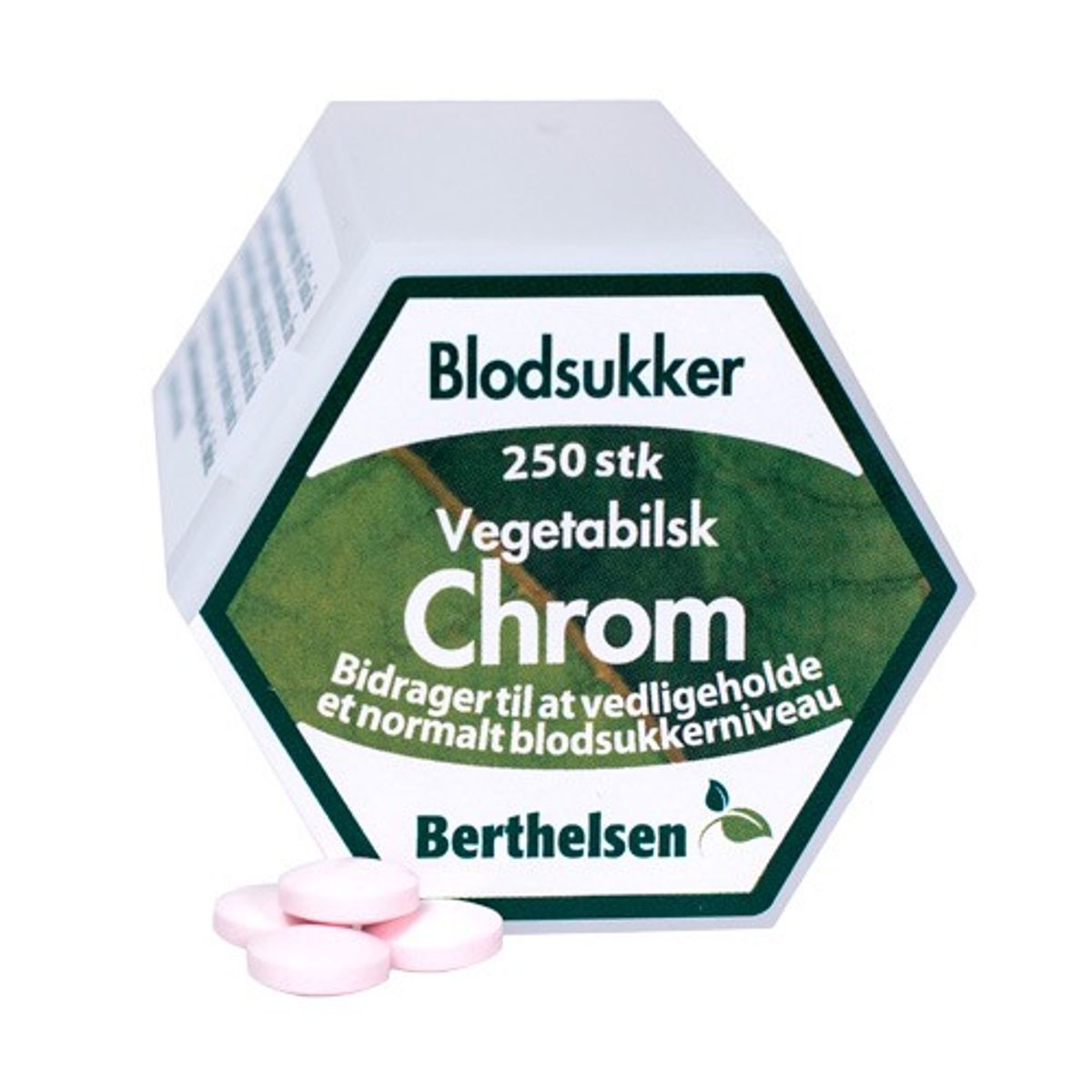 Chrom 62,5 mcg - 250 tab - Berthelsen