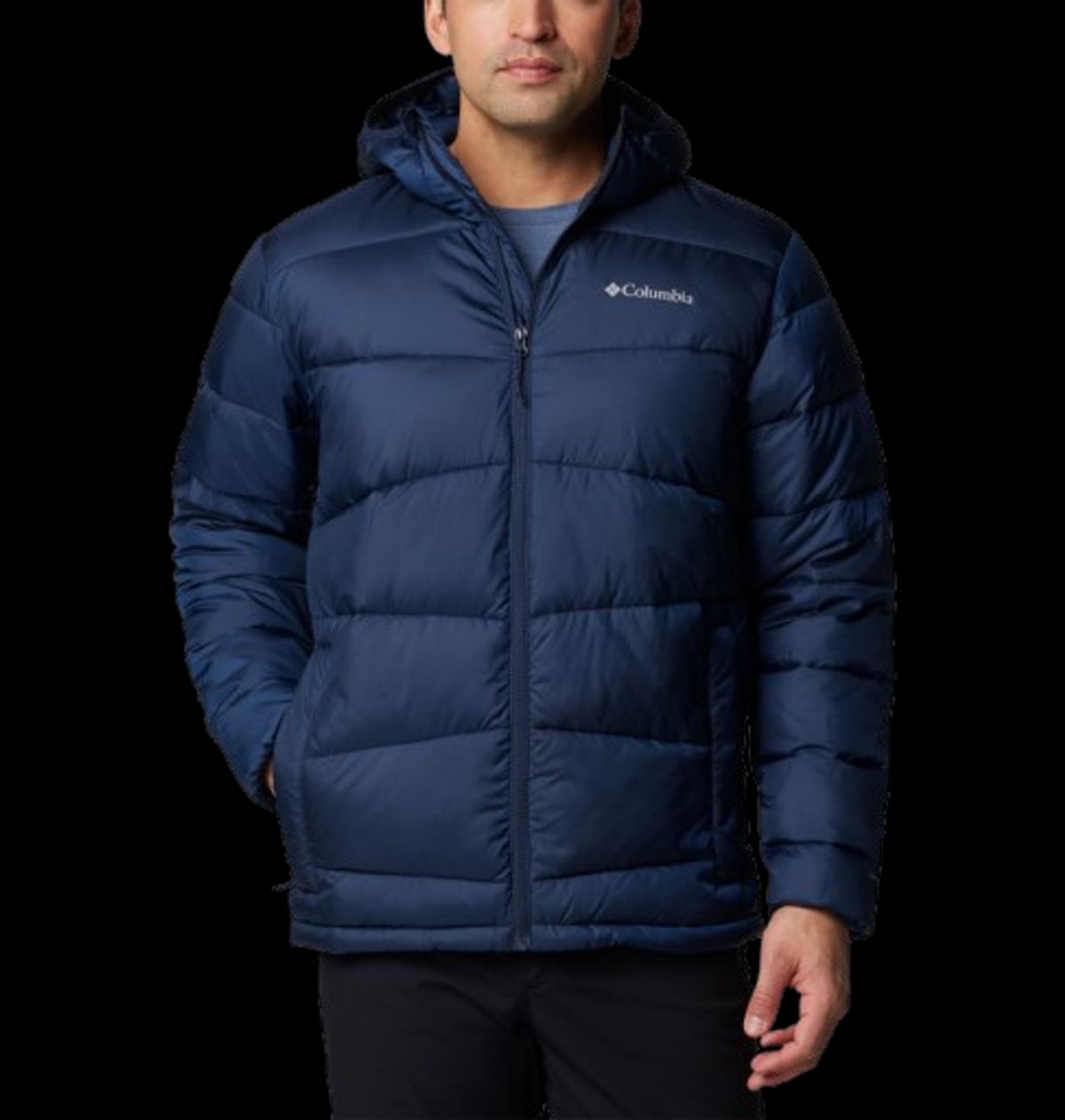 Columbia Fivemile Butte Ii Vinter Jacke Herre (Farve: Collegiate Navy, Størrelse: 2xl)