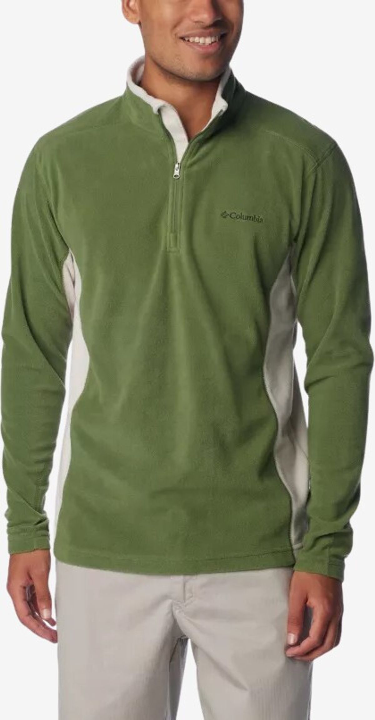 Columbia - Klamath Range II Half Zip fleece (Grøn) - XL