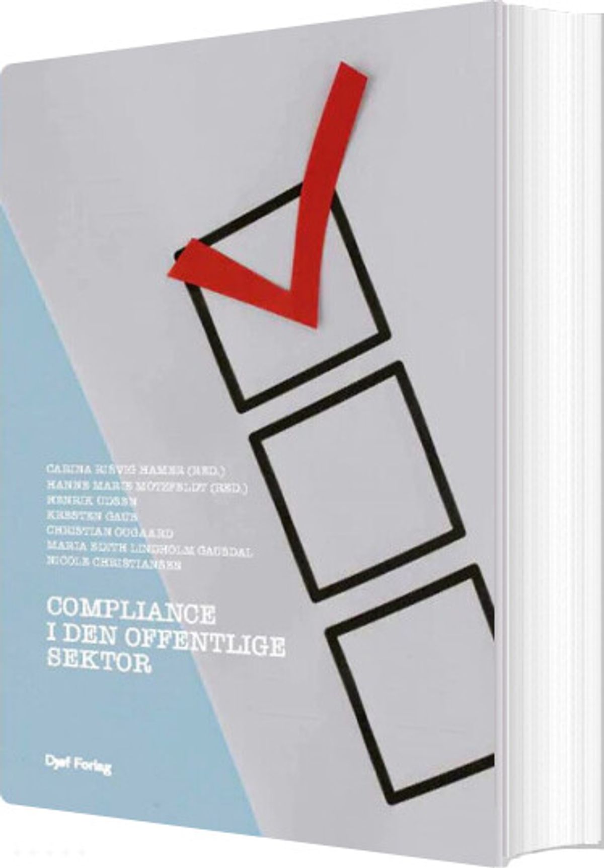 Compliance I Den Offentlige Sektor - Hanne Marie Motzfeldt - Bog