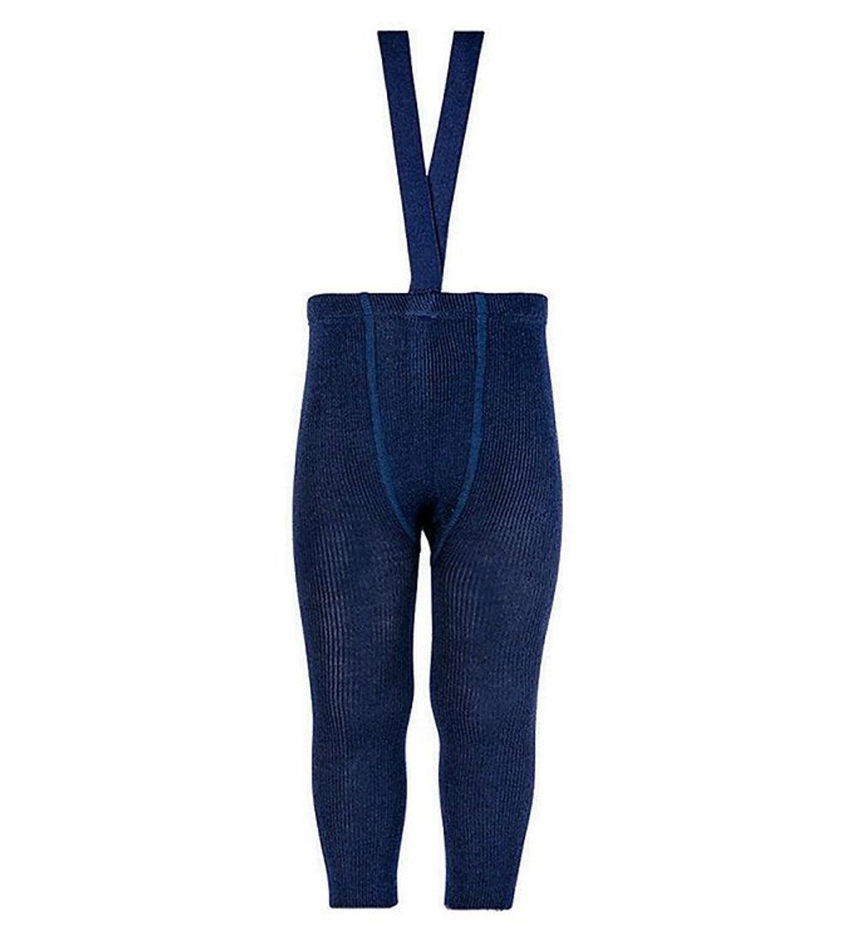 Condor Leggings m. Seler - Uld/Akryl - Navy Blue