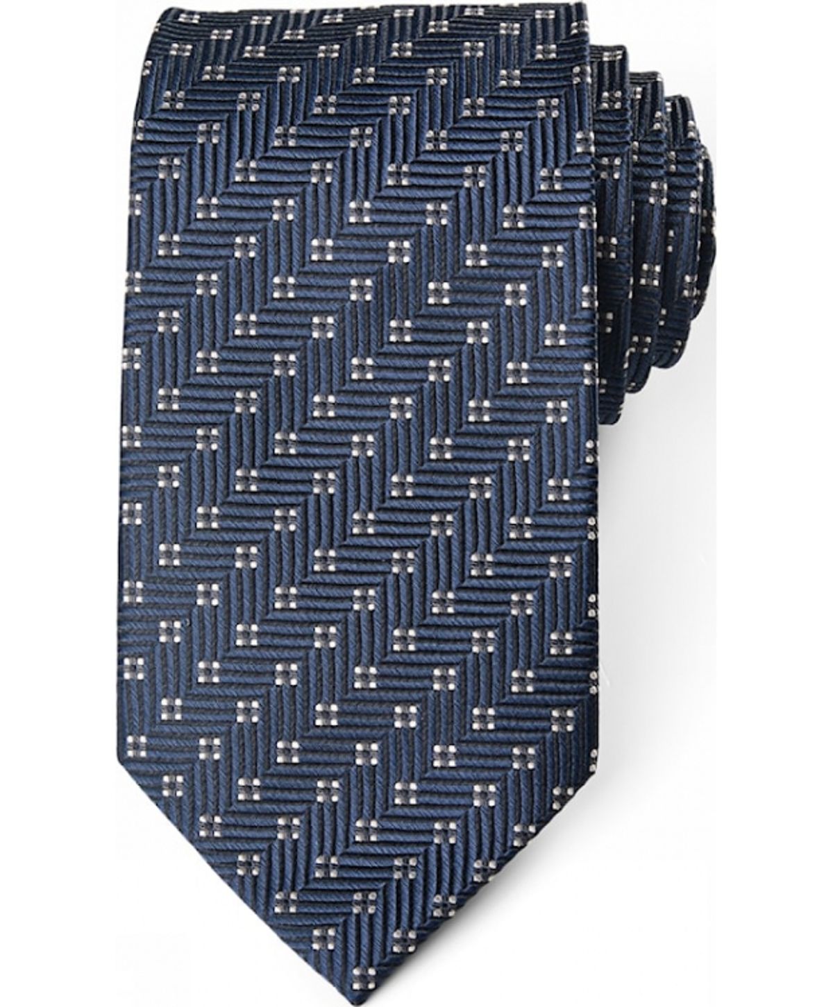 Connexion Tie slips XL i navy m. mønster til herre