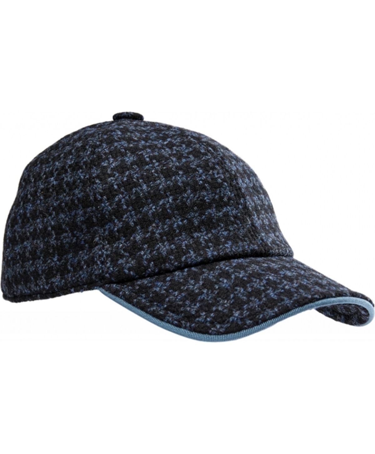 Connexion Tie WOOLEN CAP Check I navy til herre