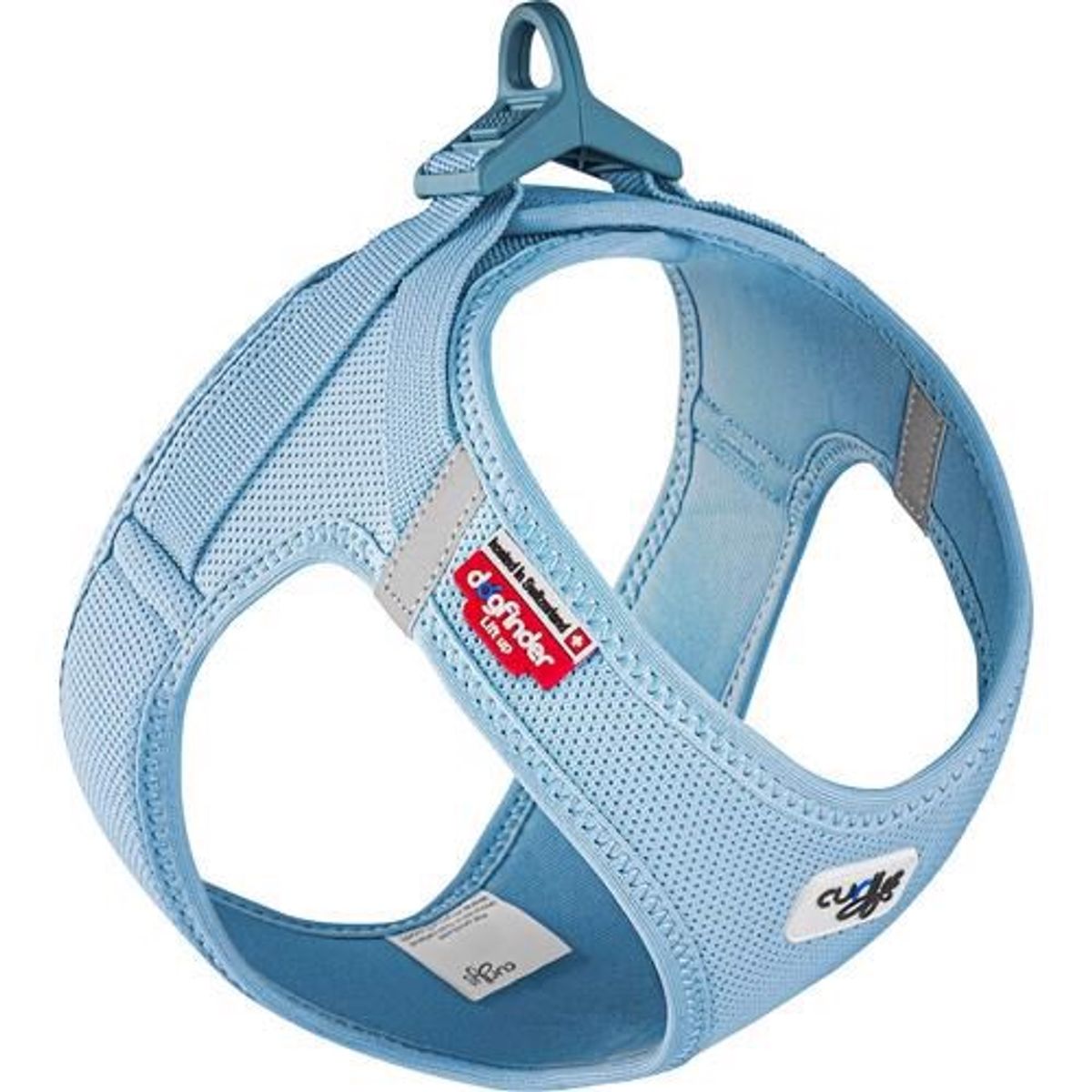 Curli Clasp, Air Mesh, SkyeBlue, Small