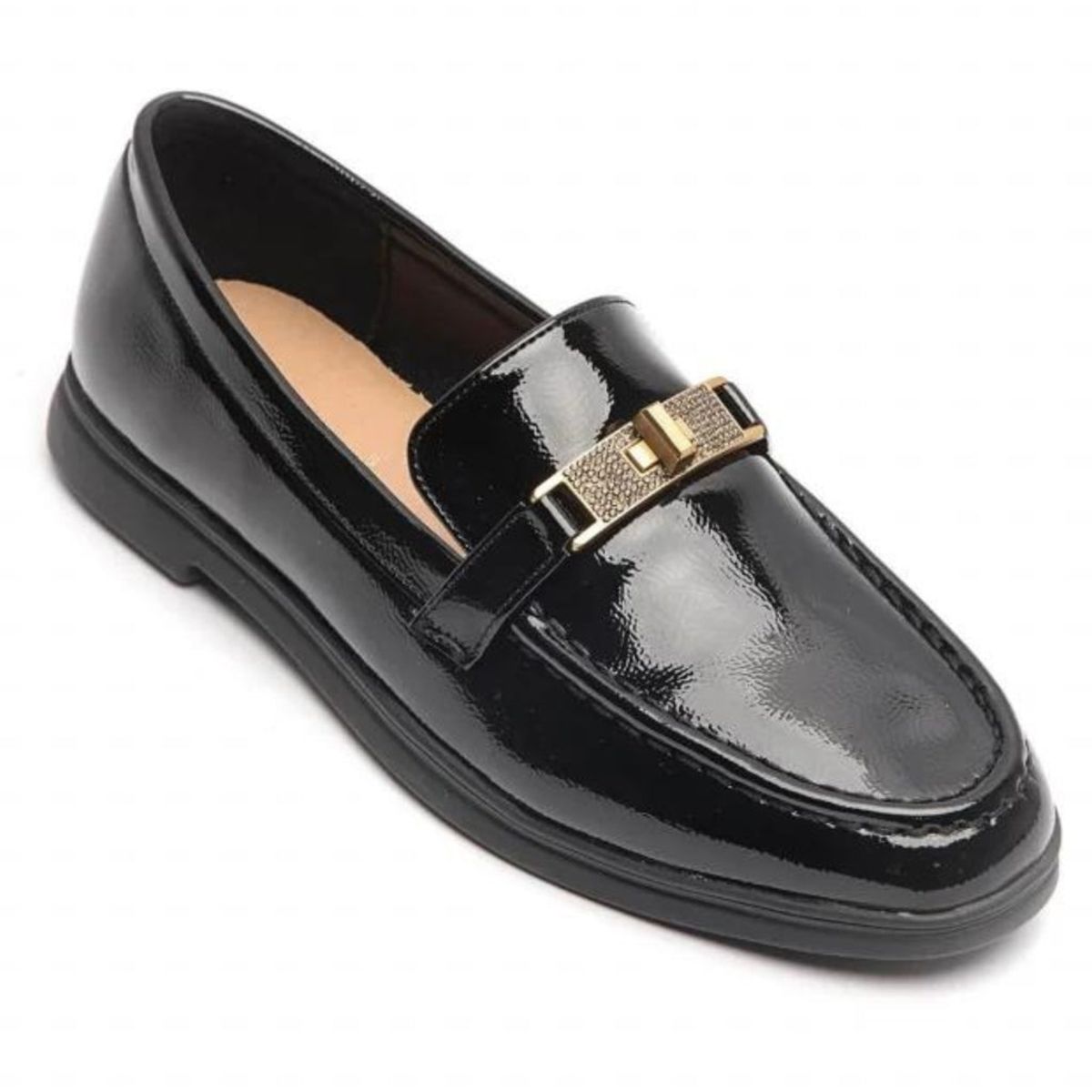 Dame loafers 6677-1 - Black