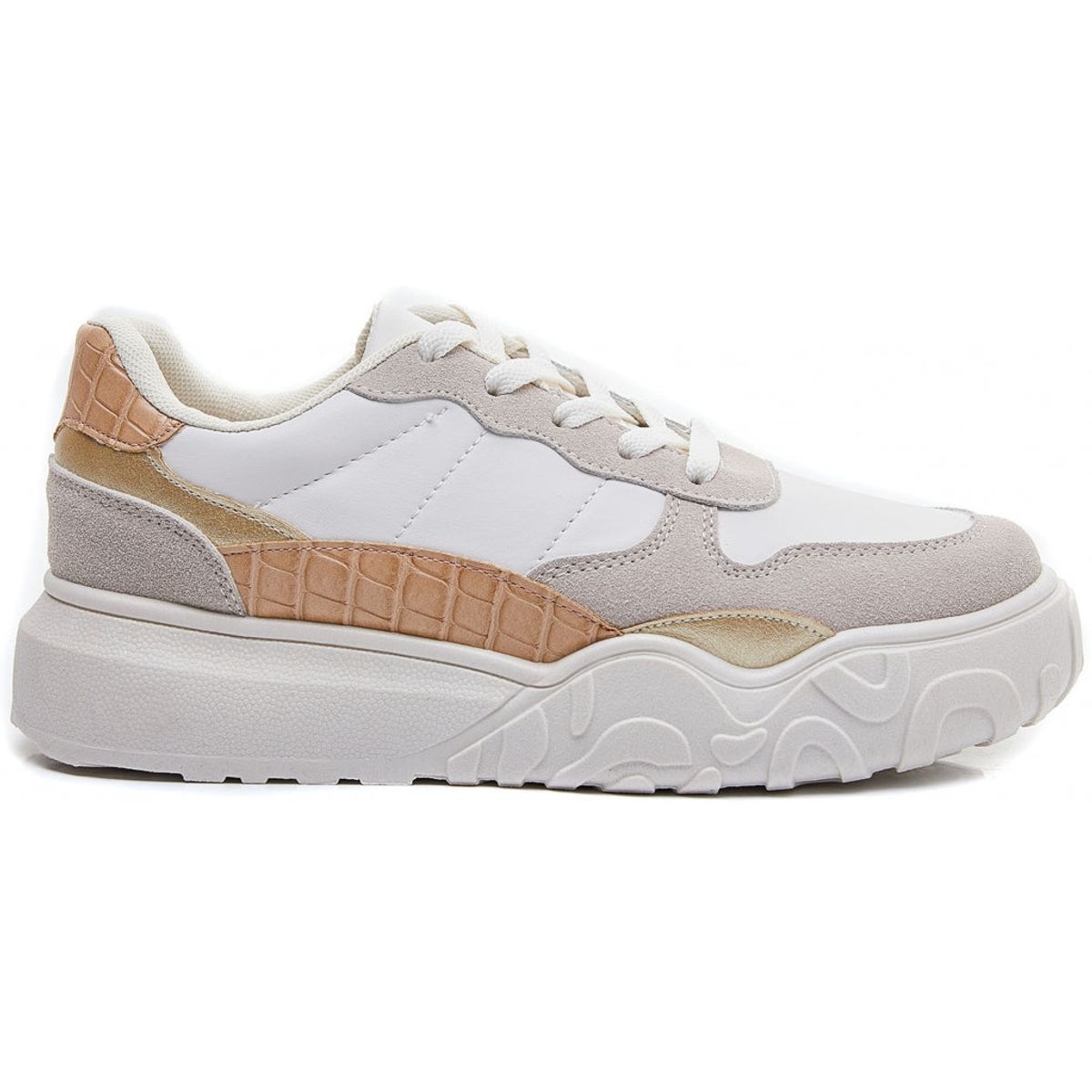 Dame sneakers 6135 - Beige