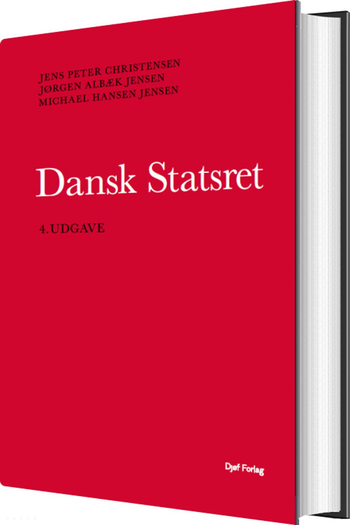 Dansk Statsret - Jørgen Albæk Jensen - Bog