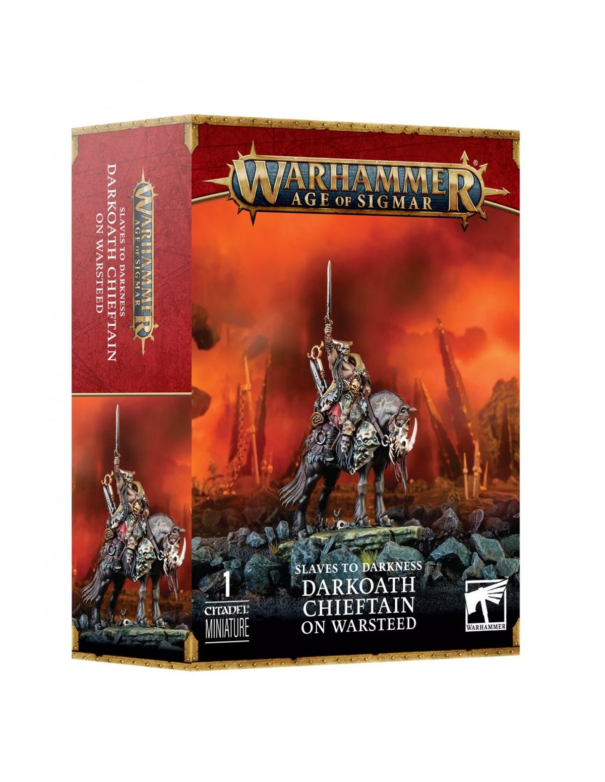 Darkoath Chieftain on Warsteed - Slaves to Darkness - Age of Sigmar - Games Workshop