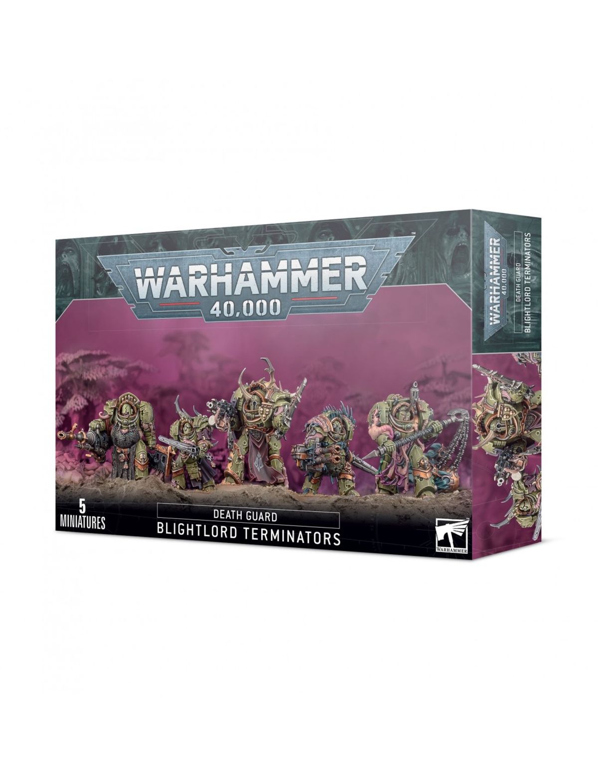 Death Guard Blightlord Terminators - Warhammer 40.000 - Games Workshop