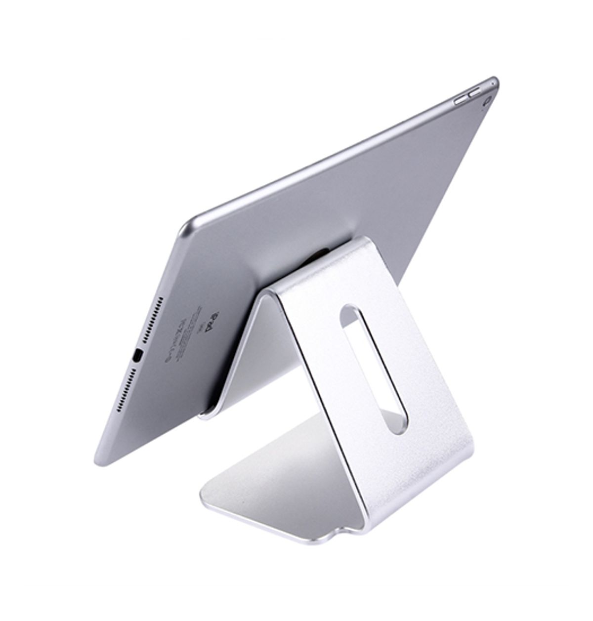 DeLX&trade; CNC iPad/Tablet Stander - Sølv