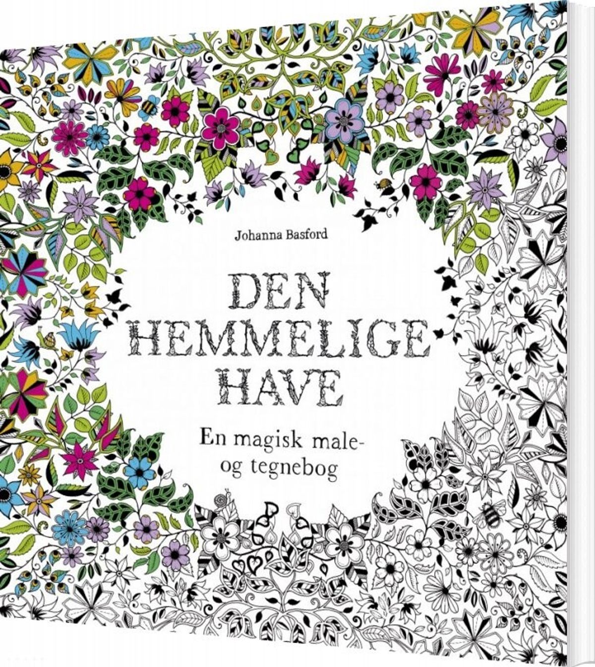 Den Hemmelige Have - Johanna Basford - Bog