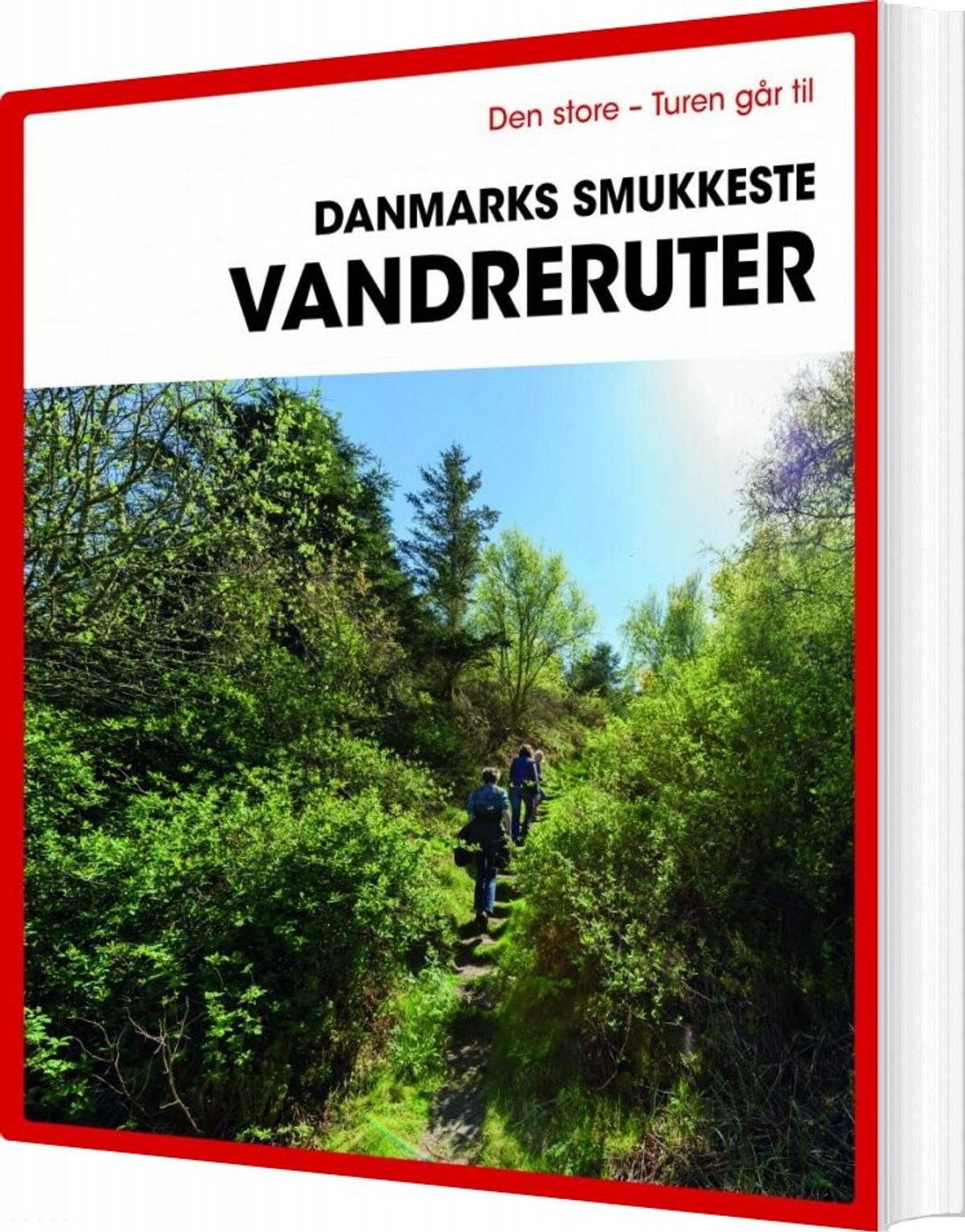 Den Store Turen Går Til Danmarks Smukkeste Vandreruter - Gunhild Riske - Bog