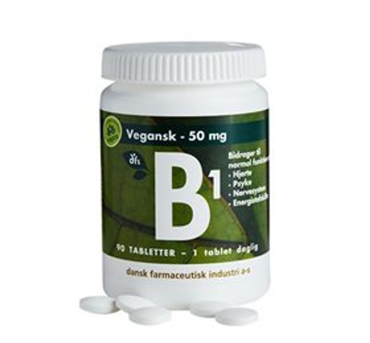 DFI B1 50 mg Vegansk 90 tab.