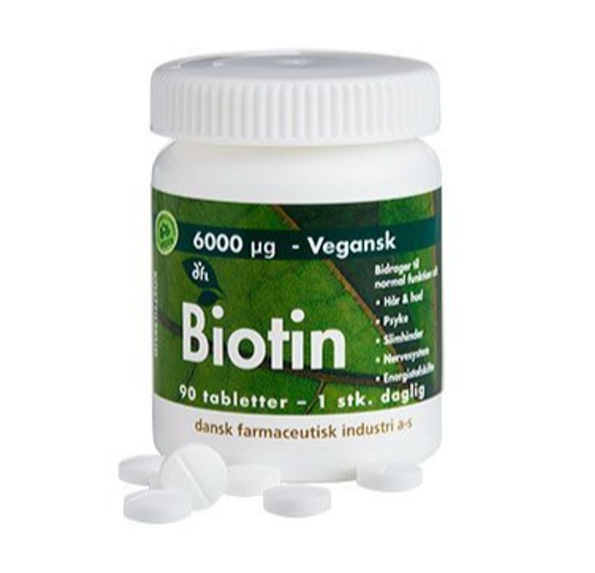 DFI Biotin 6000 mcg, 90tab