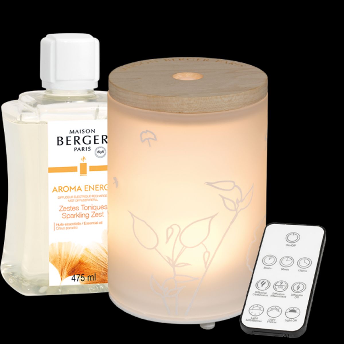 DIFFUSER M. DUFTEN AROMA ENERGY - Elektronisk Mist diffuser - Maison Berger Paris - StudioBuus