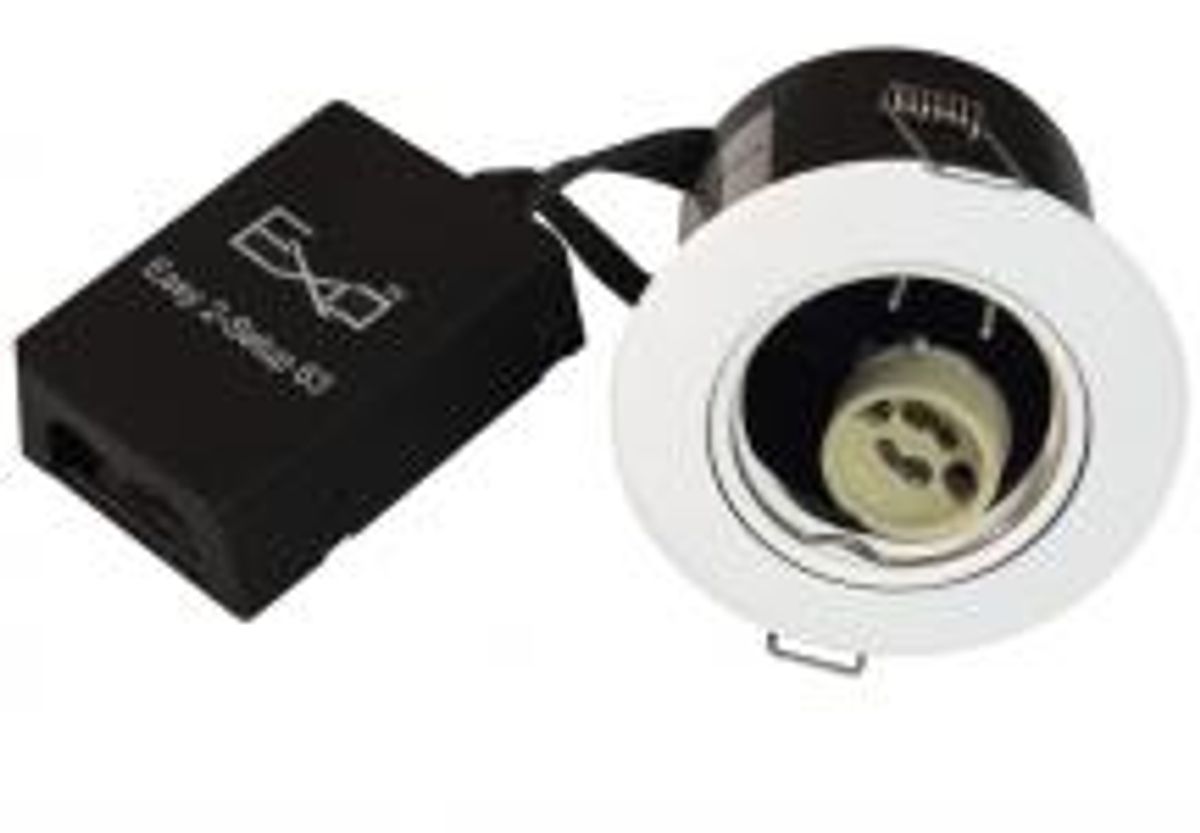 Downlight spot Daxtor Easy 2-Setup ø87mm 230v GU10, hvid - downlight