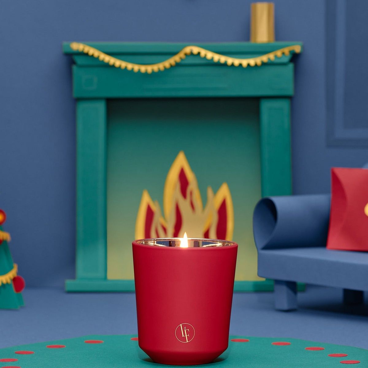 DUFTLYS - CHRISTMAS RED - Scented Candle / Duftlys - Bougies la Francaise - BLF - StudioBuus