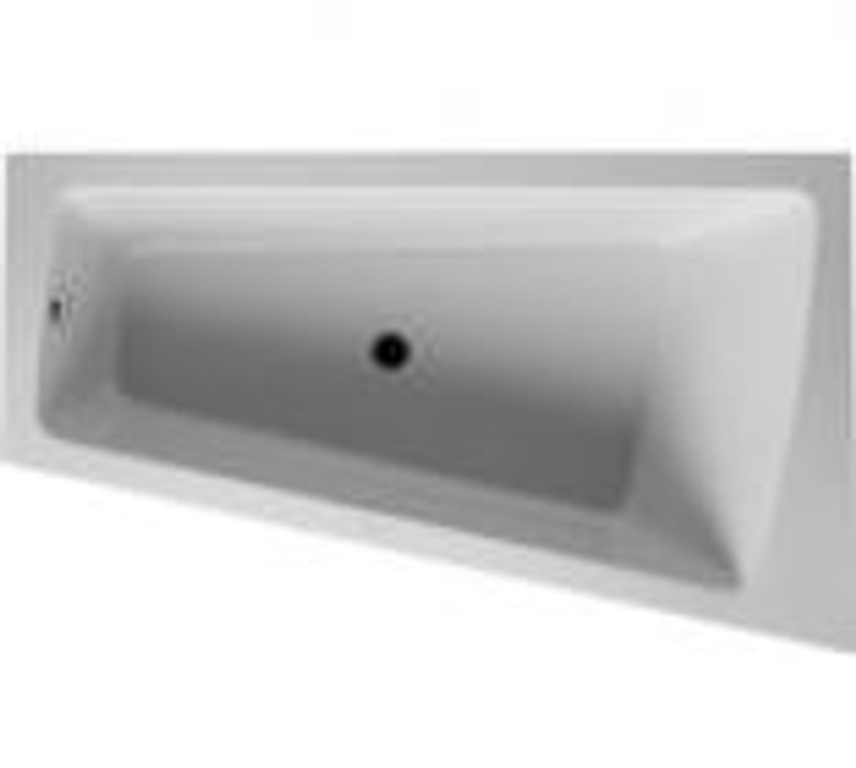 Duravit Bathtub Paiova 1700 x 1000 mm hvid corner right, with integrated