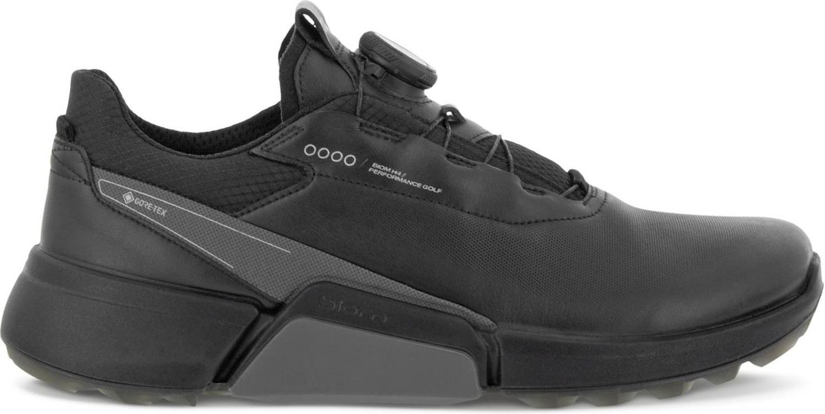 Ecco Biom Hybrid 4 (2023) BOA Vandtætte Dame Golfsko Uden Spikes - Black/Magnet/Black - Str. 37 Normal