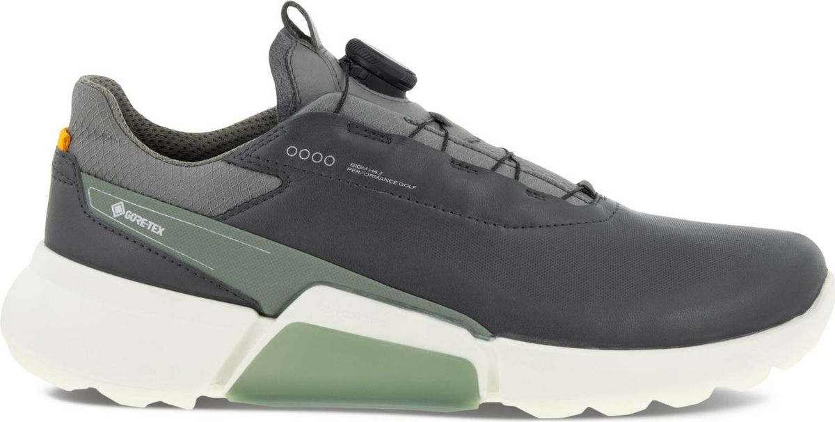 Ecco Biom Hybrid 4 (2023) BOA Vandtætte Herre Golfsko Uden Spikes - Magnet/Frosty Green - Str. 43 Normal