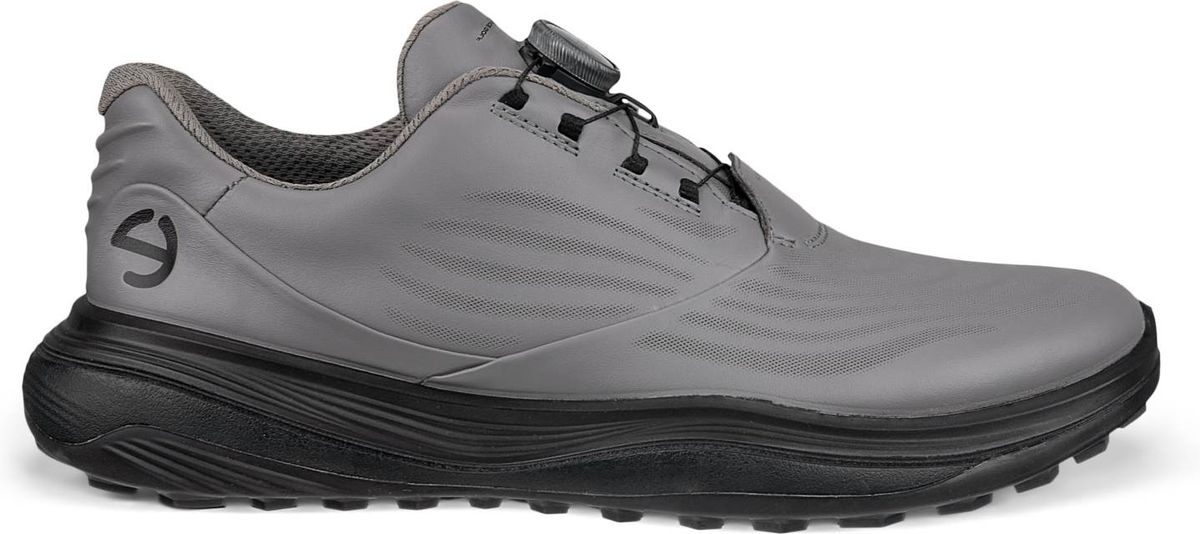 Ecco LT1 BOA Vandtætte Herre Golfsko Uden Spikes - Steel - Str. 42 Normal