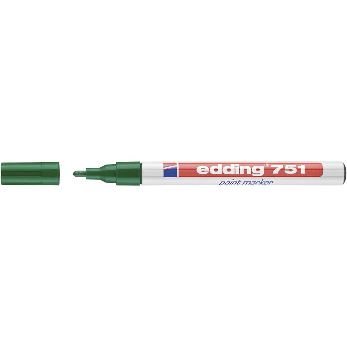 Edding 751F paintmarker 1-2mm grøn