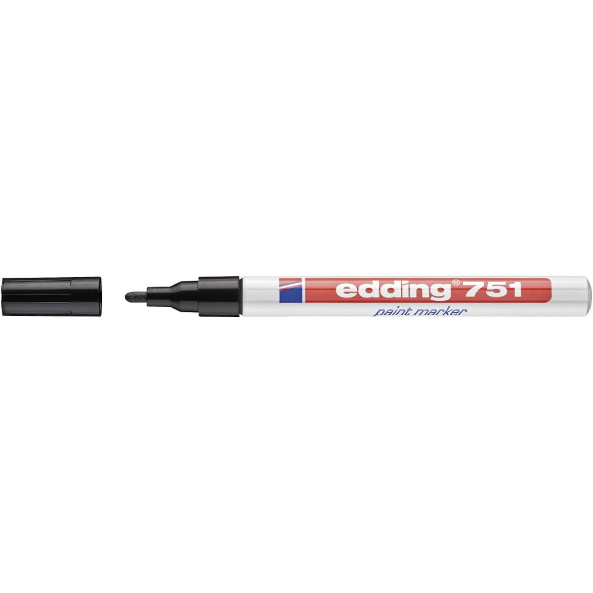 Edding 751F paintmarker 1-2mm sort