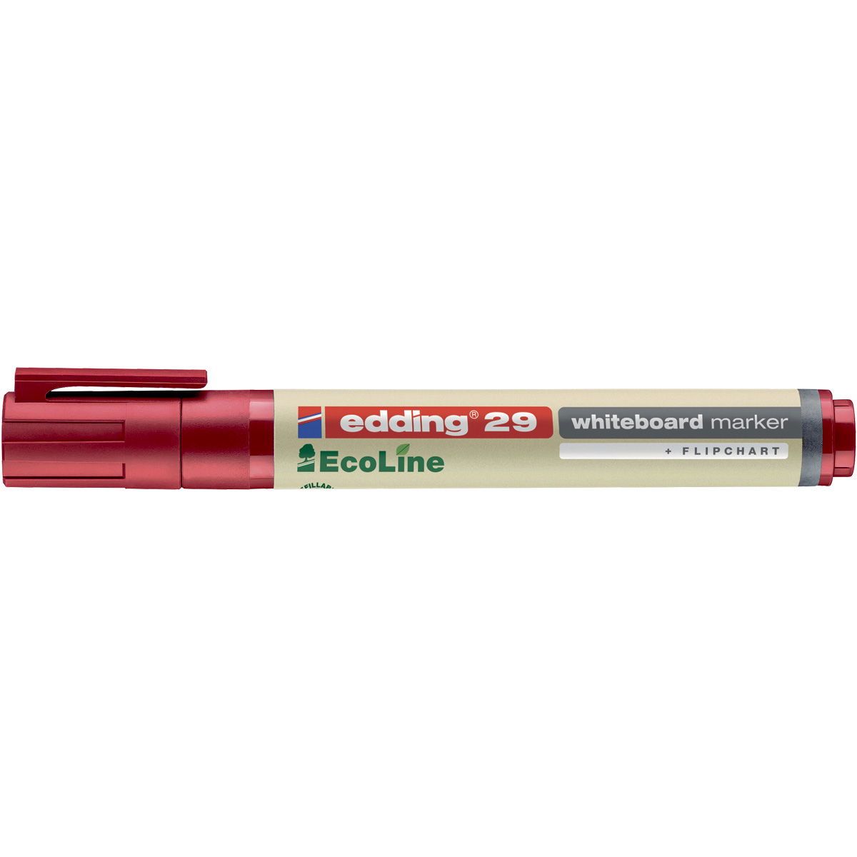 Edding EcoLine whiteboardmarker 1-5mm rød