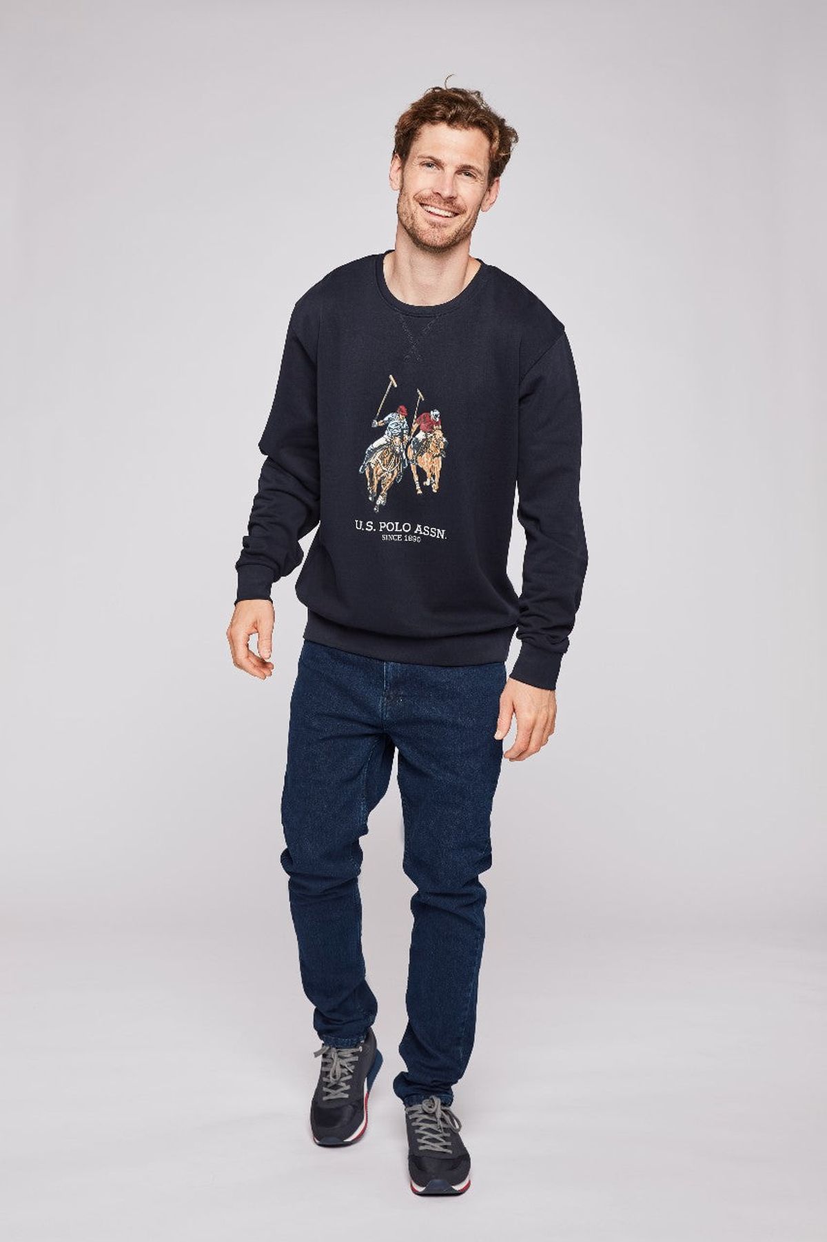 Ekrem Sweatshirt - U.S. Polo Assn - Herre - L