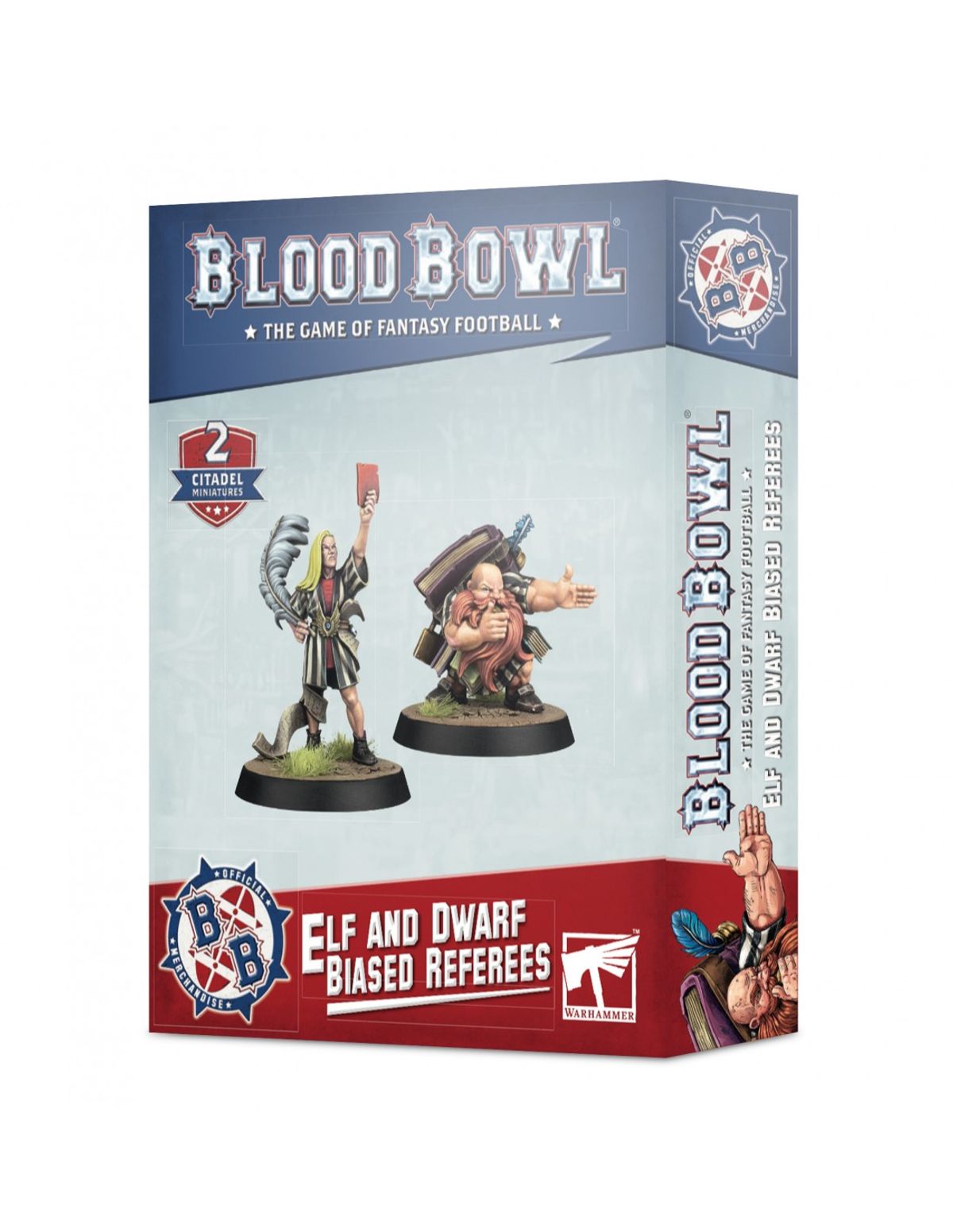 Elf and Dwarf Biased Referees - Blood Bowl - Games Workshop