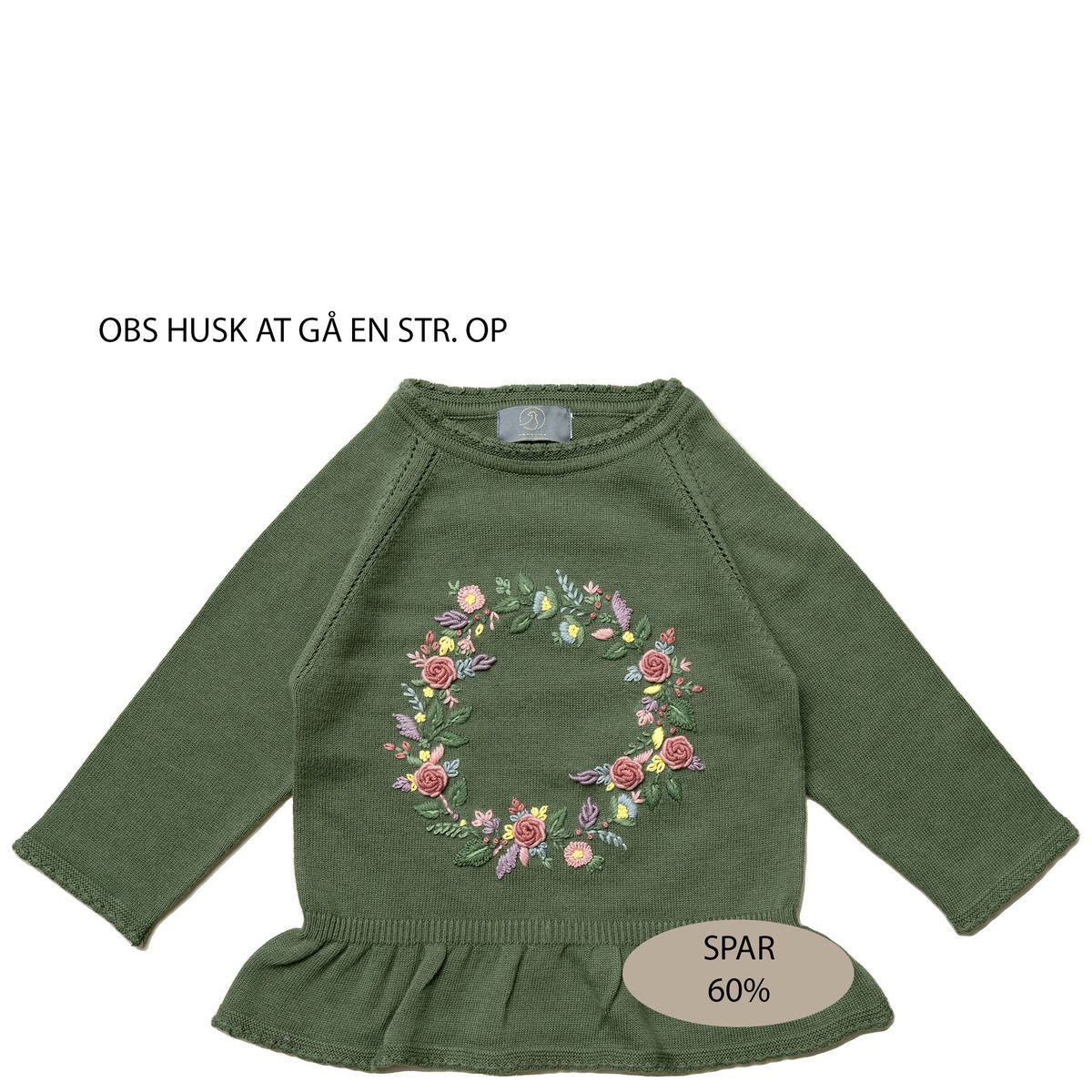 Ellie bluse 60% - Bronze green / 110