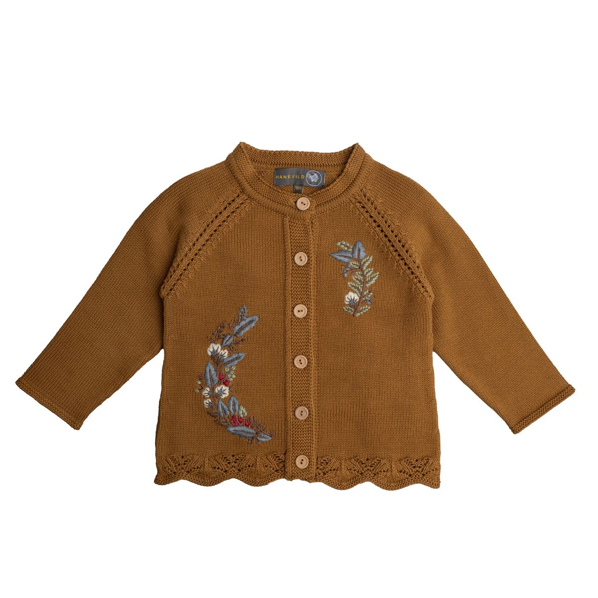 Elna cardigan - Golden brown / 110