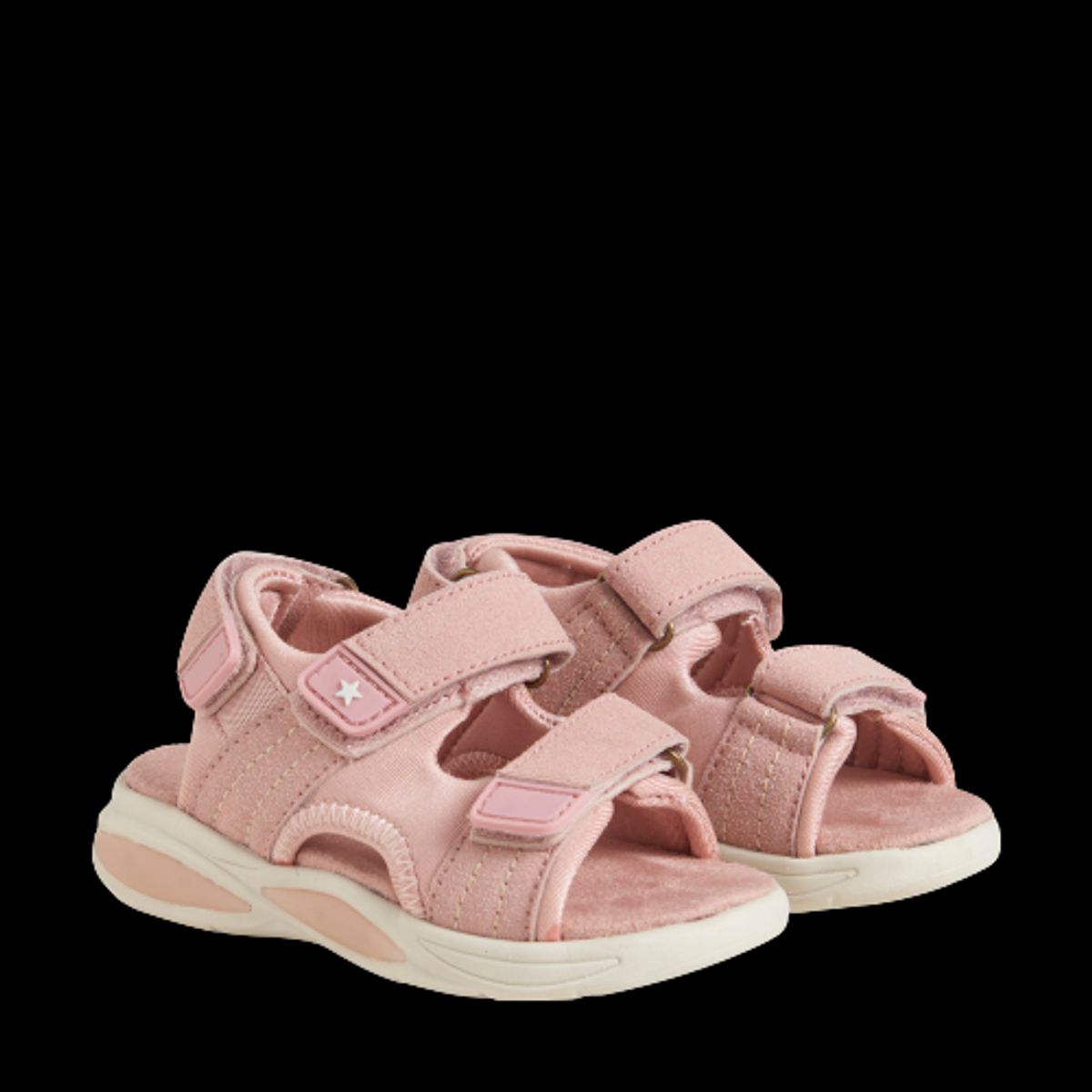 EN FANT letvægts sandaler med velcro og lys - Misty Rose - 30