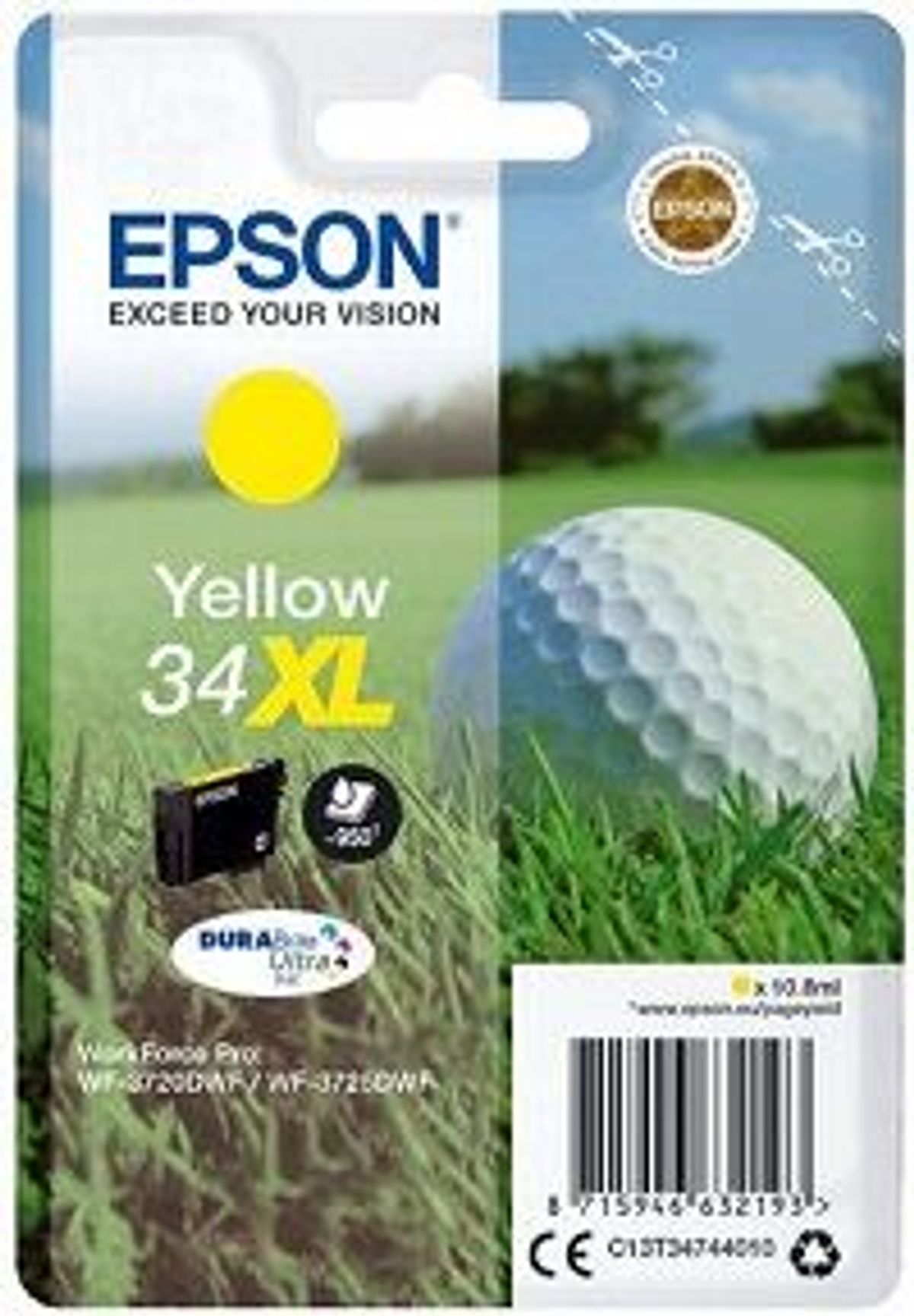 Epson 34XL Yellow Printerpatron Original