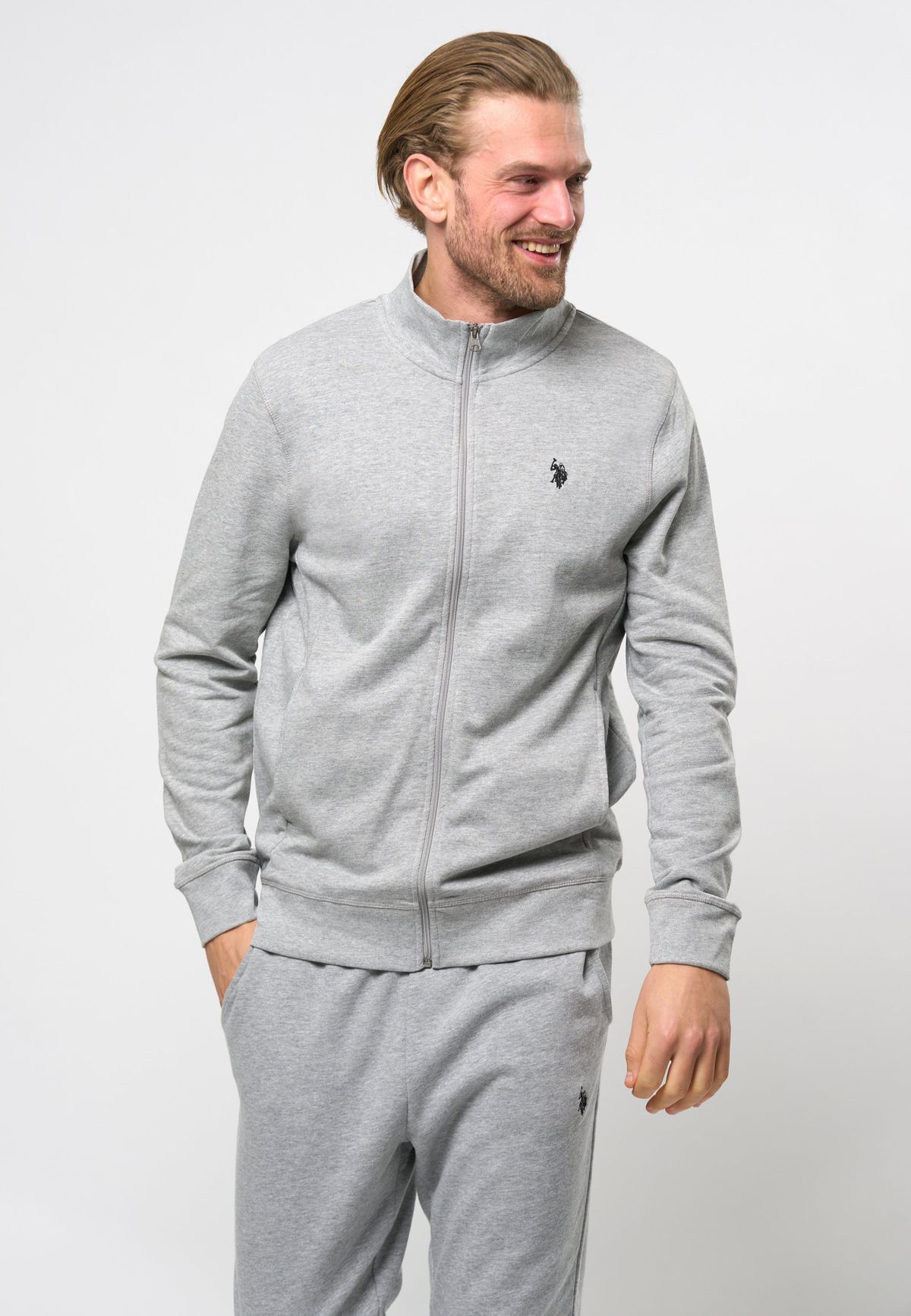 Eran Sweatshirt Full-Zip - U.S. Polo Assn - Herre - L