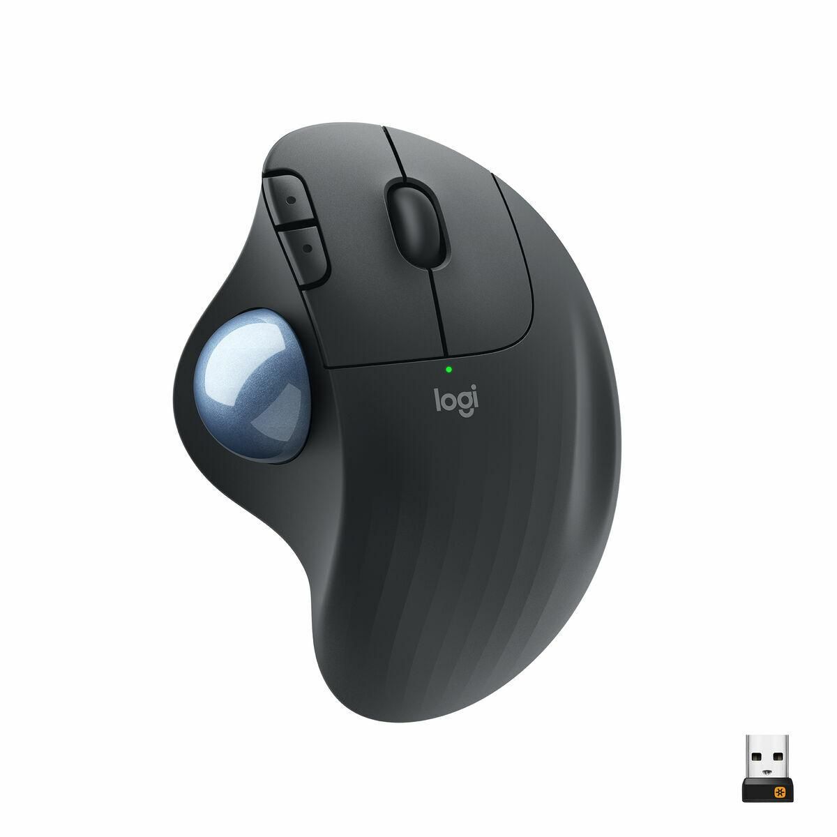 Ergonomisk optisk mus Logitech 910-005872 Sort Grå