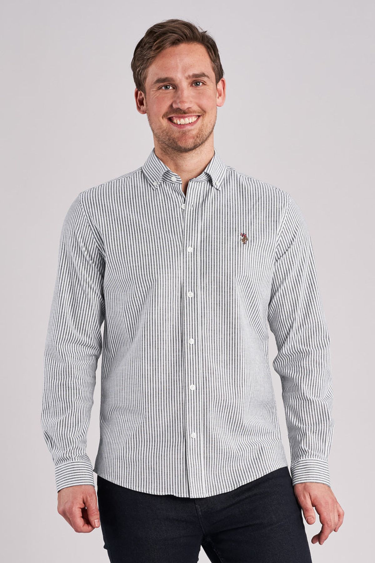 Erlin Oxford Skjorte Slim Fit - U.S. Polo Assn - Herre - L