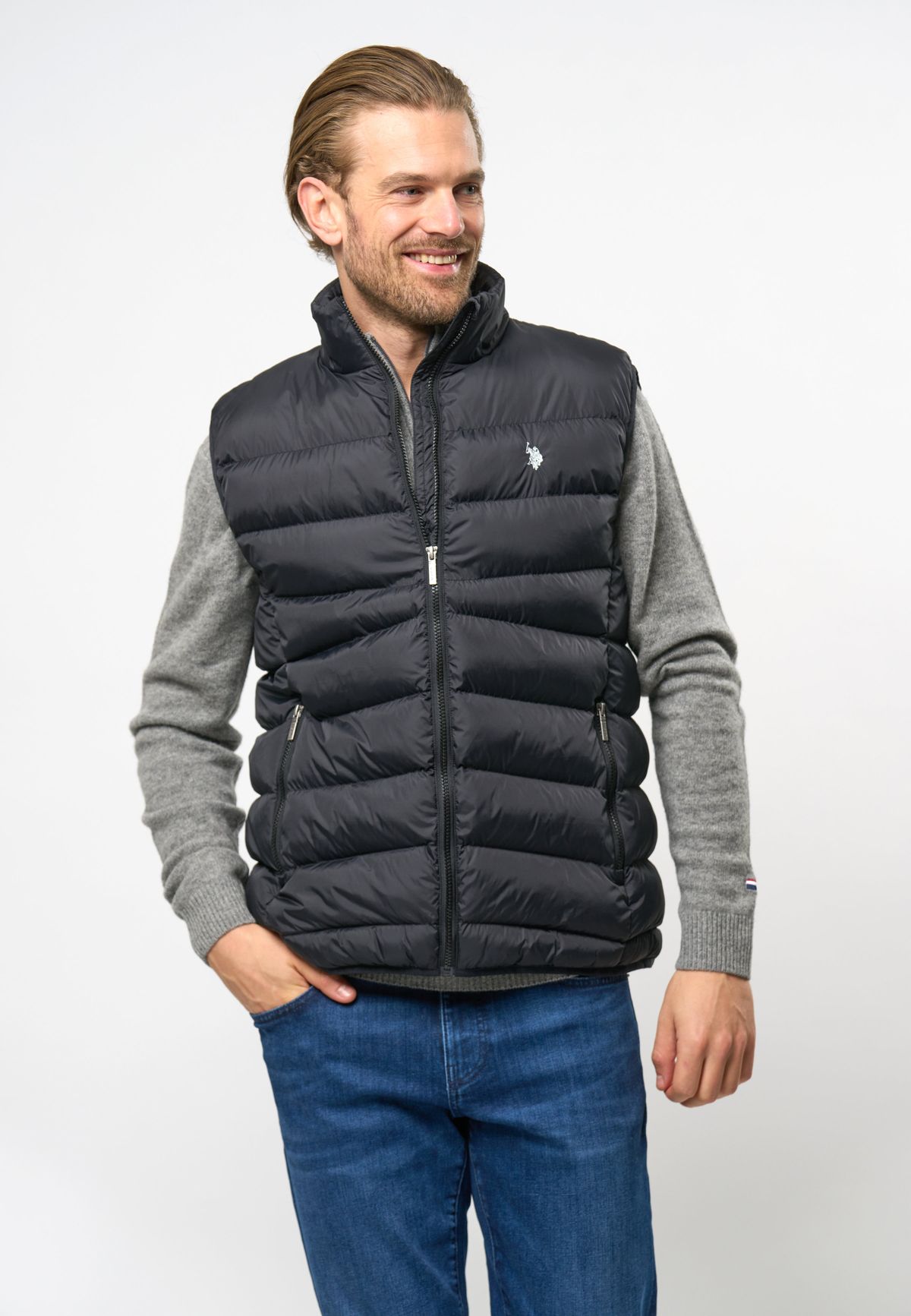 Eugene Puffer Vest - U.S. Polo Assn - Herre - L