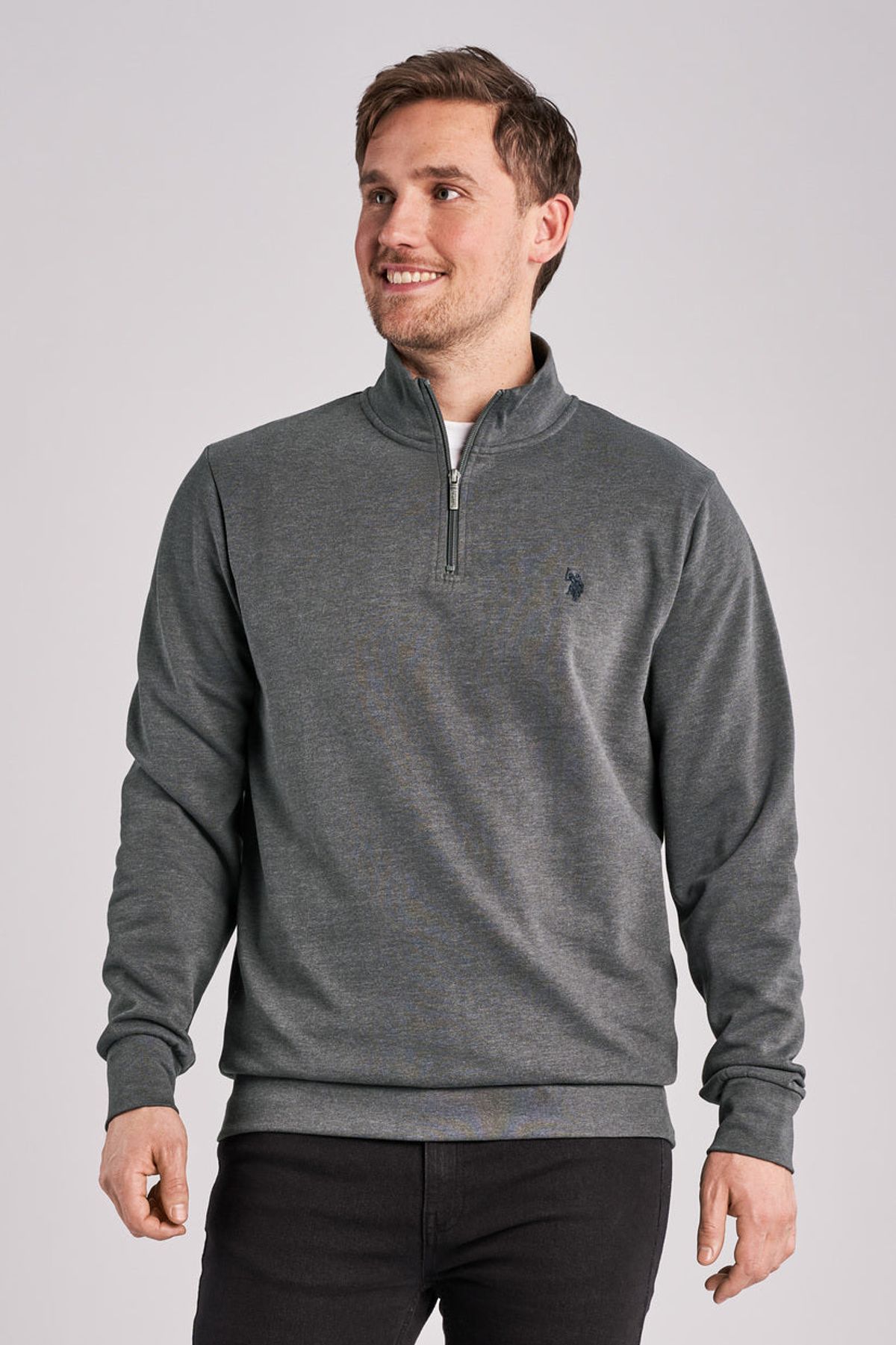 Faik Half-Zip Sweatshirt - U.S. Polo Assn - Herre - L