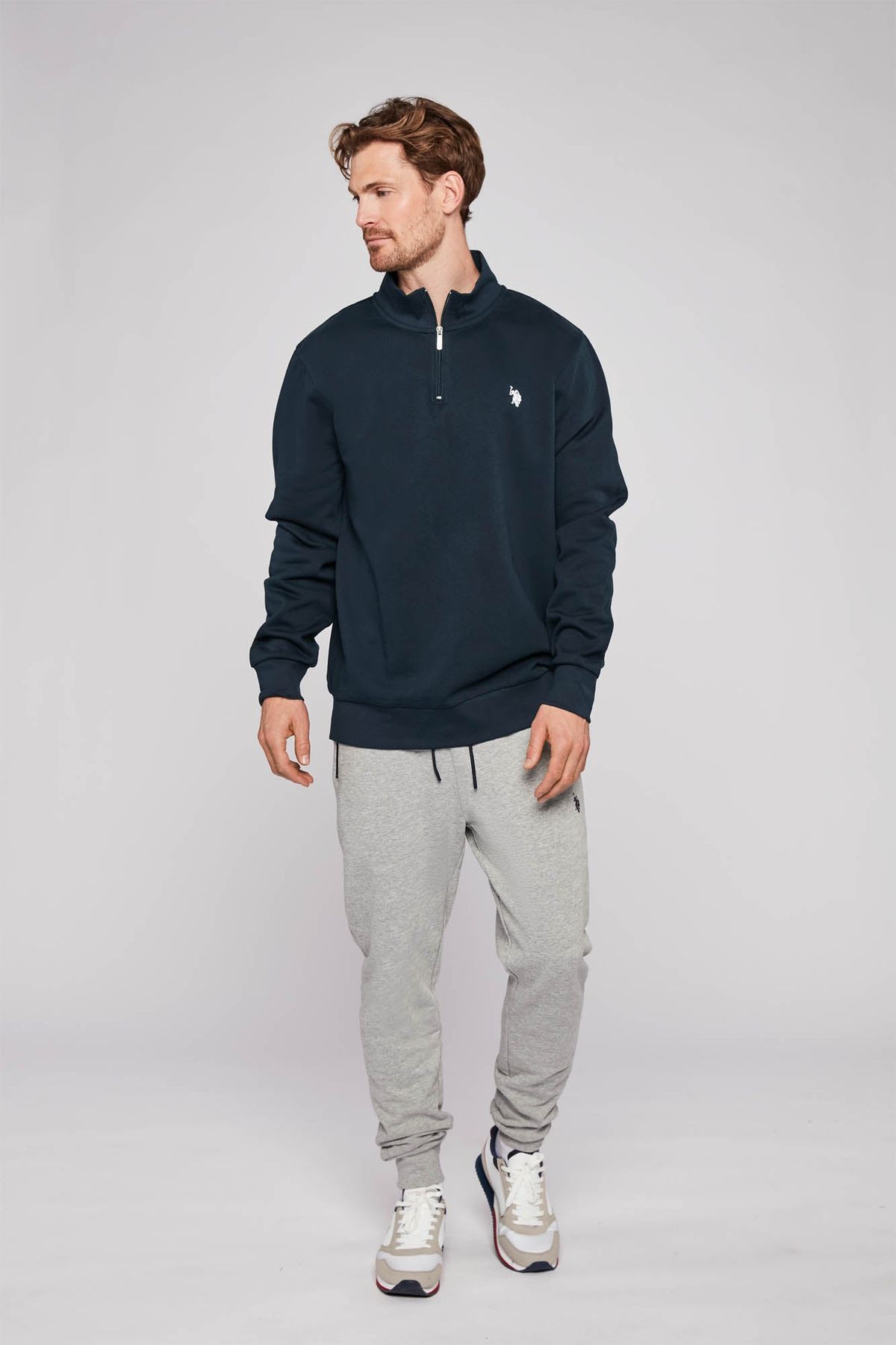 Faik Half-Zip Sweatshirt - U.S. Polo Assn - Herre - L