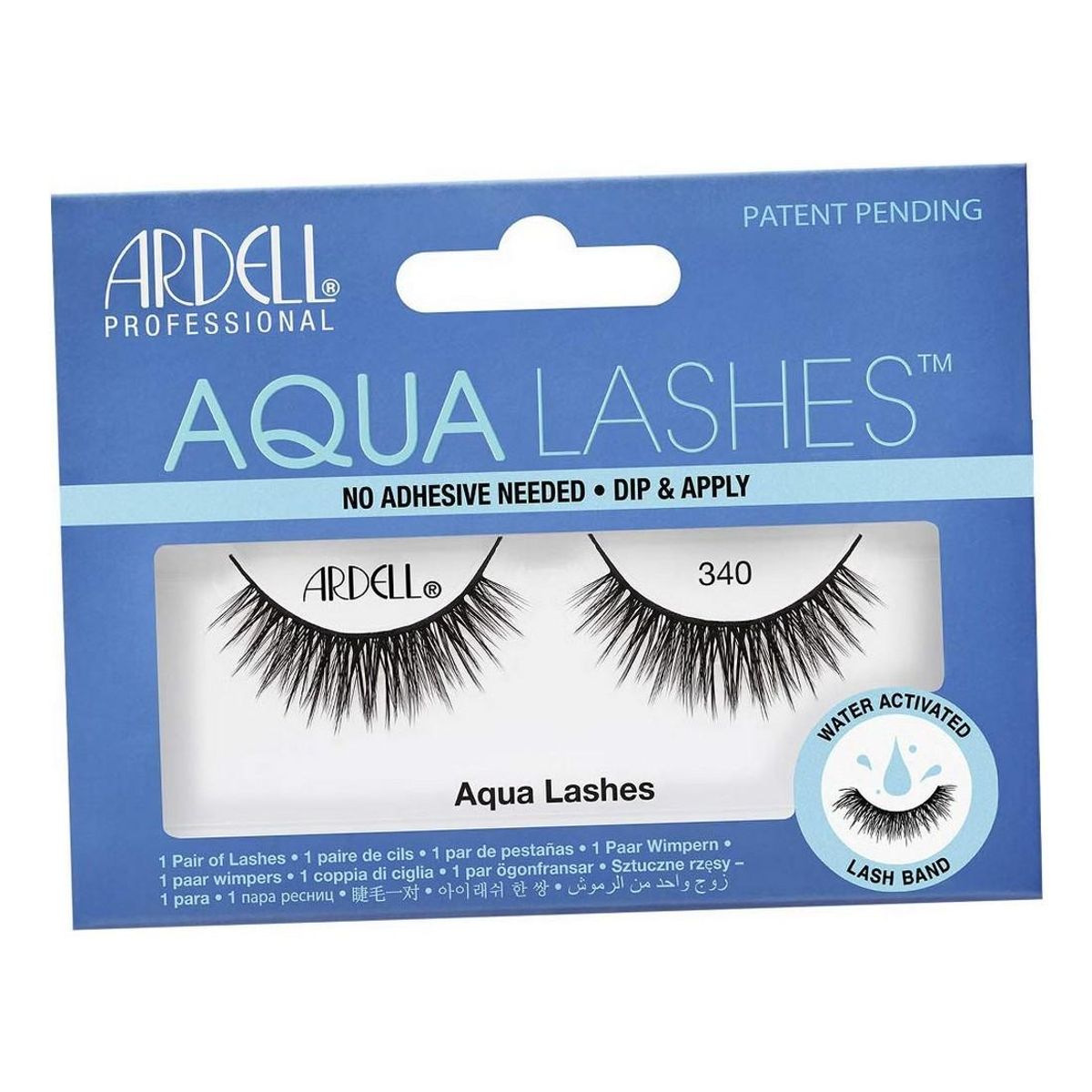 Falske øjenvipper Aqua Lashes Ardell 63401 Nº 340